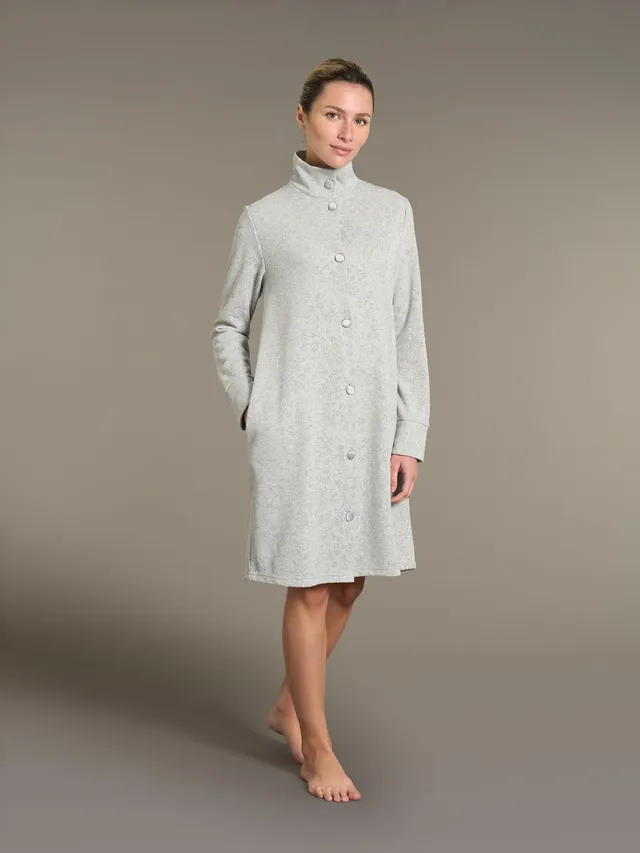 Ragno Vestaglia Corta Donna Vapore Cotton Pile Lurex