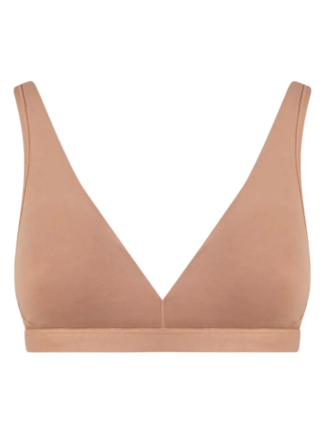 Ragno beYOUtiful Bralette reggiseno cotone Nougat