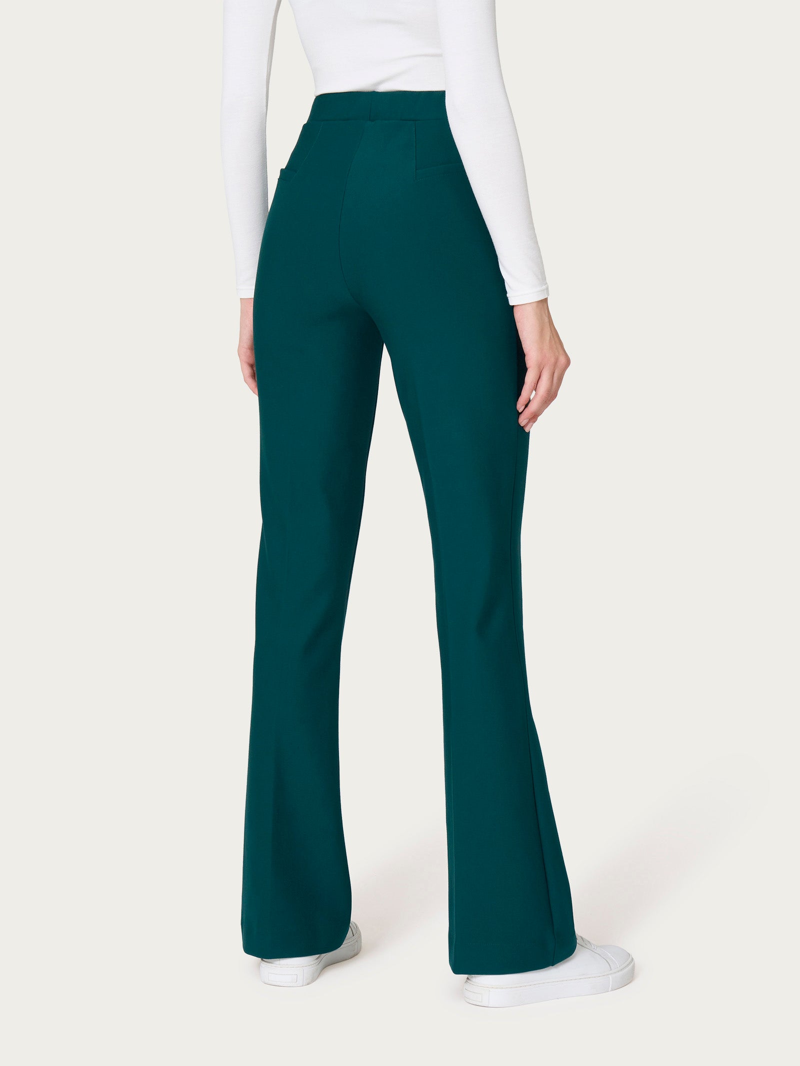 Ragno Compact The Flare pantalone flare Rain Forest scampanato