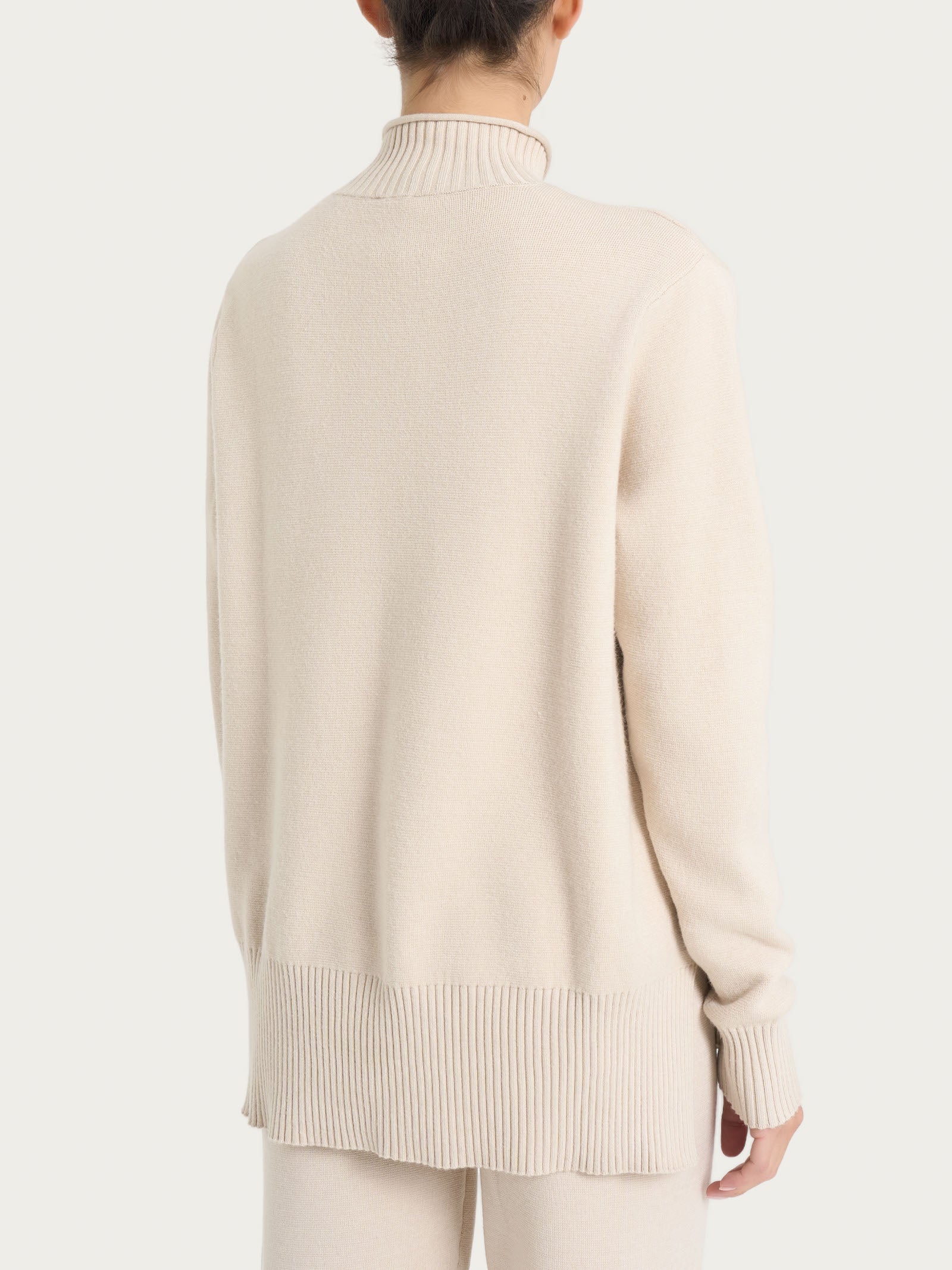 Ragno Super Soft lupetto viscosa manica lunga Champignon