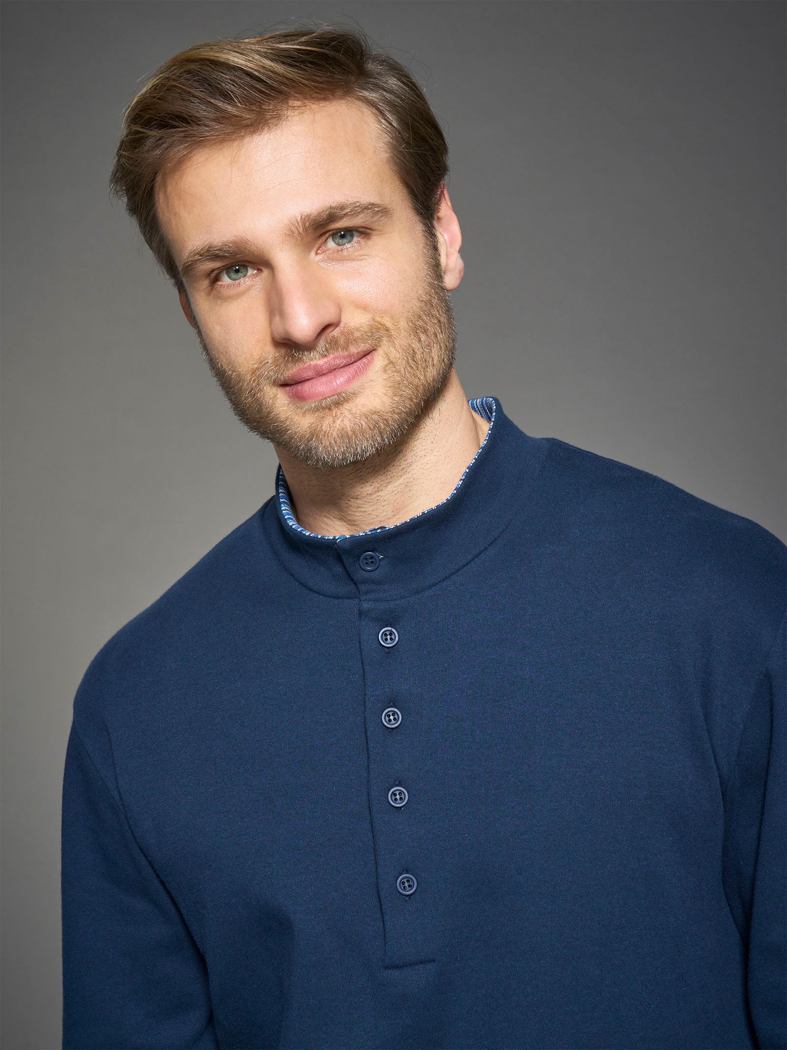 Ragno Jersey Cotone serafino pigiama navy blazer caldo