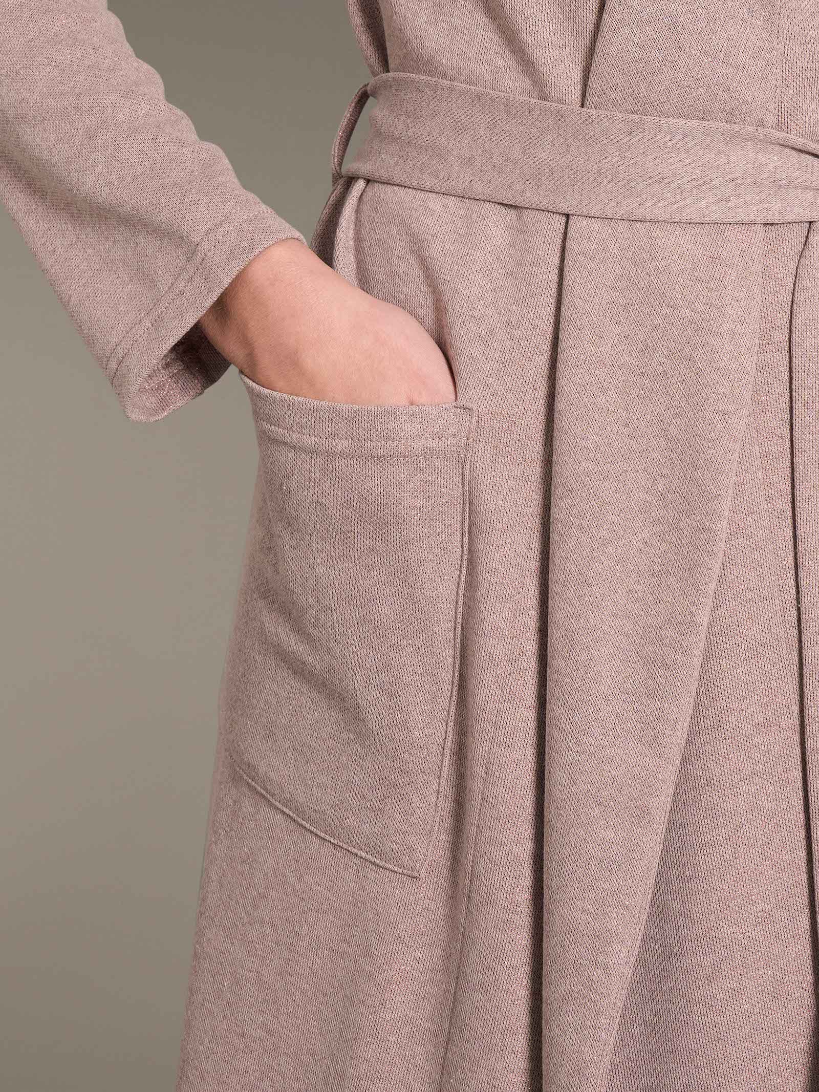 Ragno Sweet Emotion Vestaglia lunga pile Terra lurex