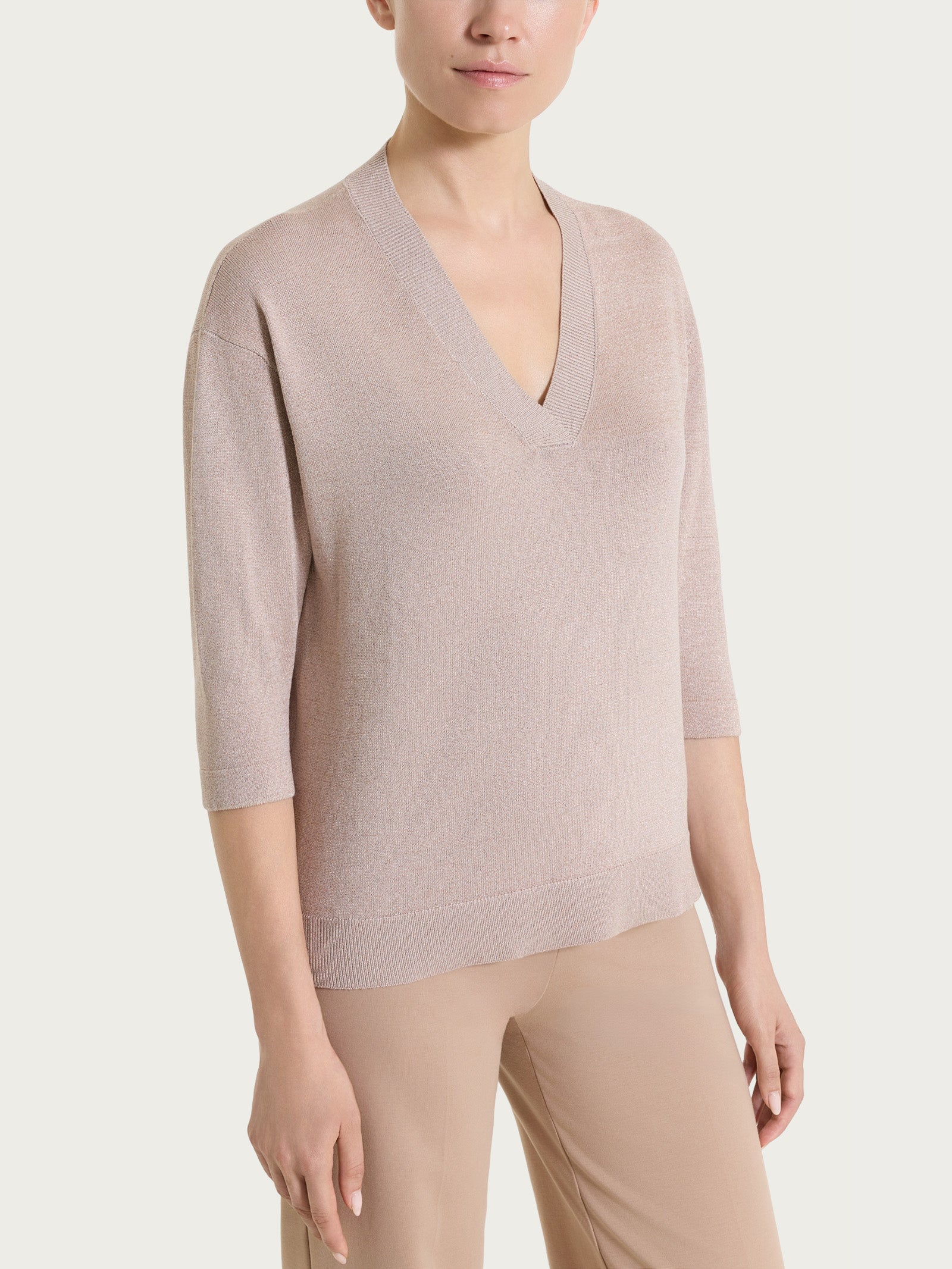 Ragno Summertime Maglia scollo V lurex Sphinx