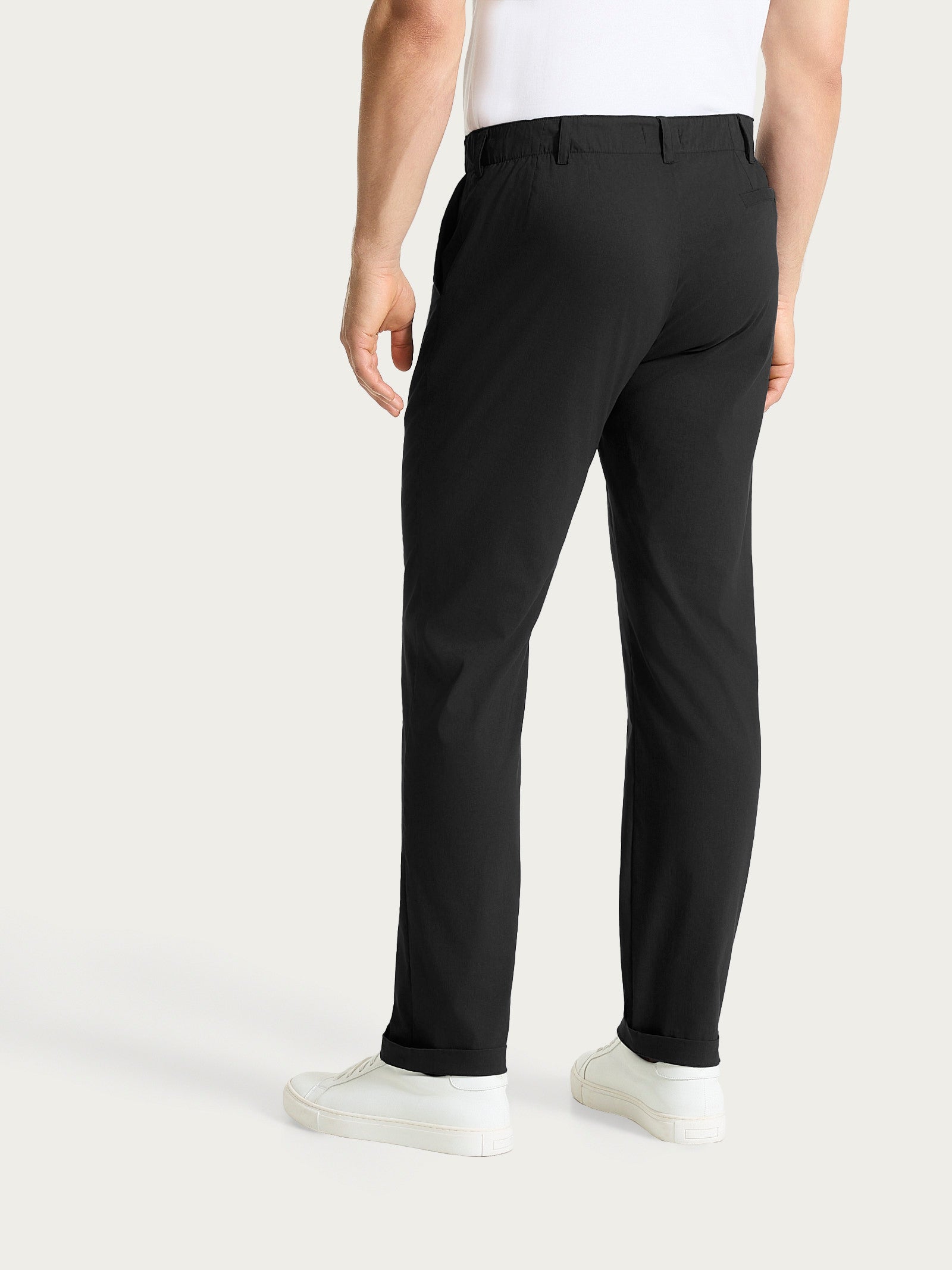 Ragno Super Fresh Pantalone chino cotone Nero tasche america
