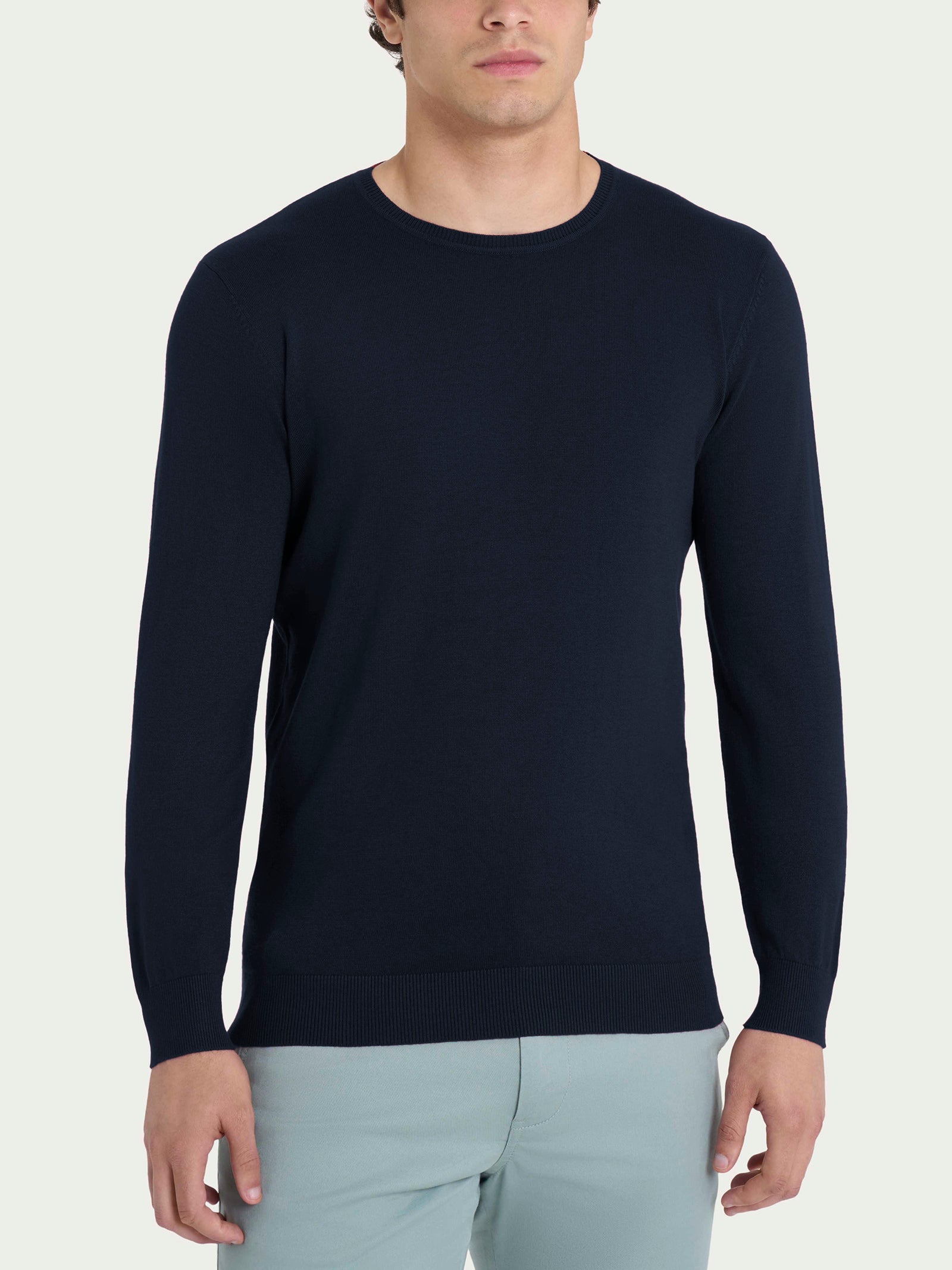 Ragno Summertime Pull Girocollo Bleu fresco traspirante