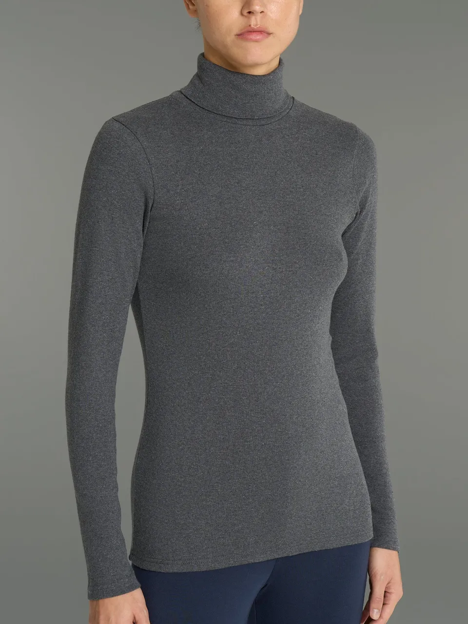 Ragno Thermo Cotton Dolcevita maglia termica piombo