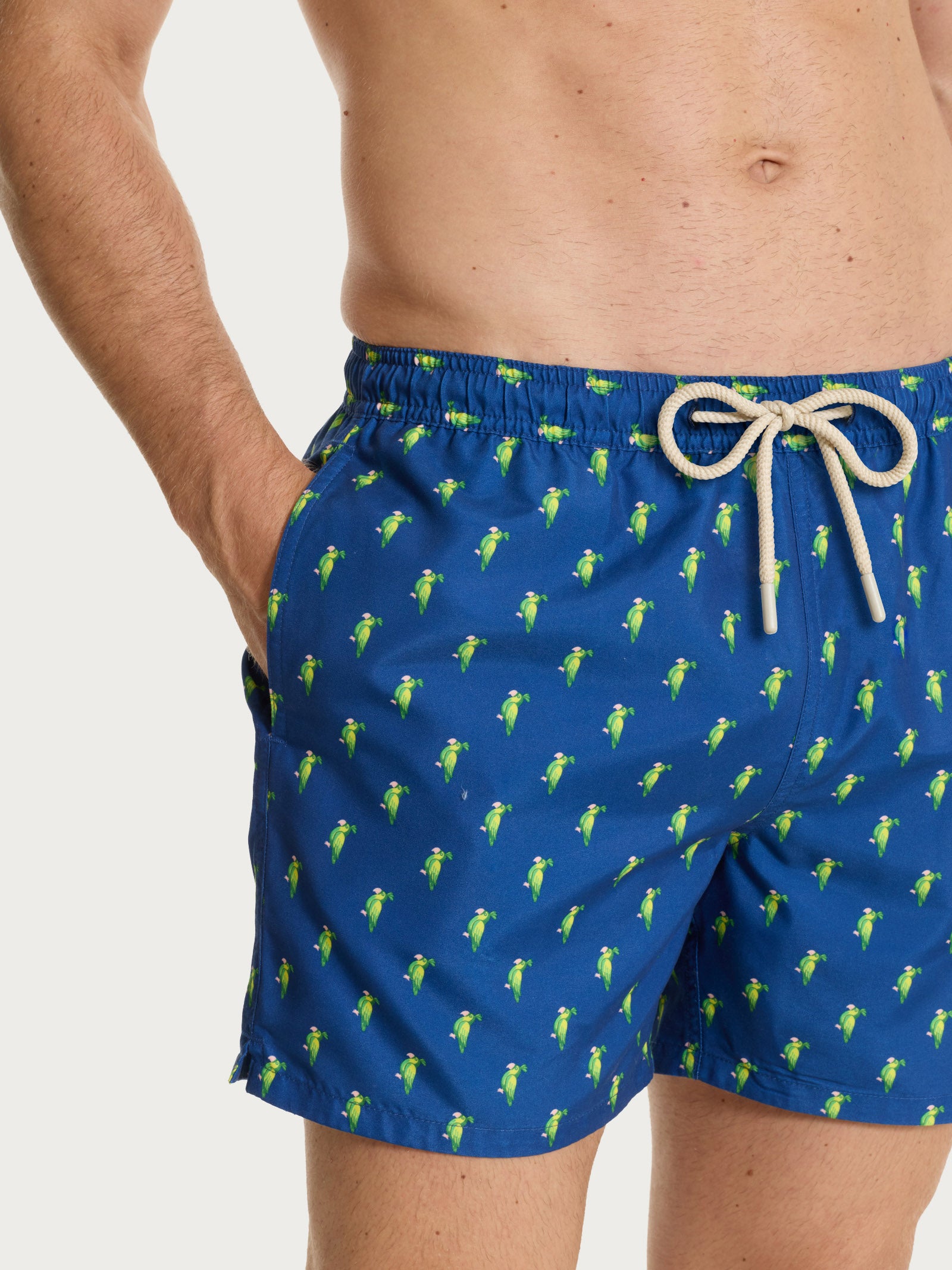 Ragno Boxer Mare Costume Fant.Lime Tasche Laterali Uomo