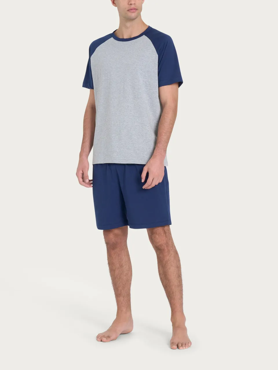 Ragno Jersey Cotone Pigiama Corto pigiama Naval Academy uomo