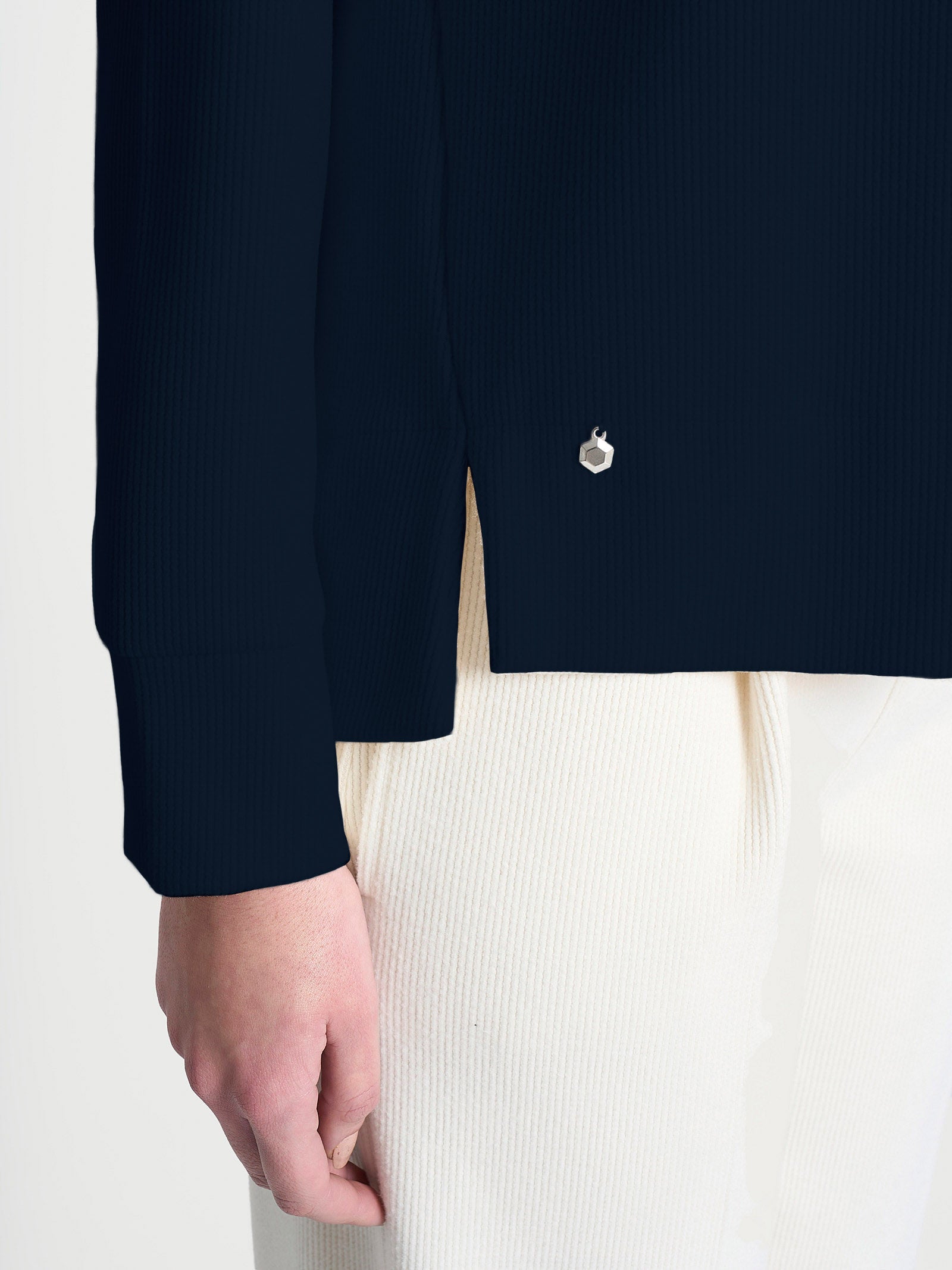 Ragno Relaxed Wardrobe Ciambella felpa Bleu calda
