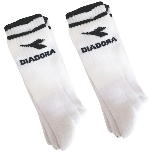 Diadora calzini paddle tennis spugna bianco 39-42 2 paia