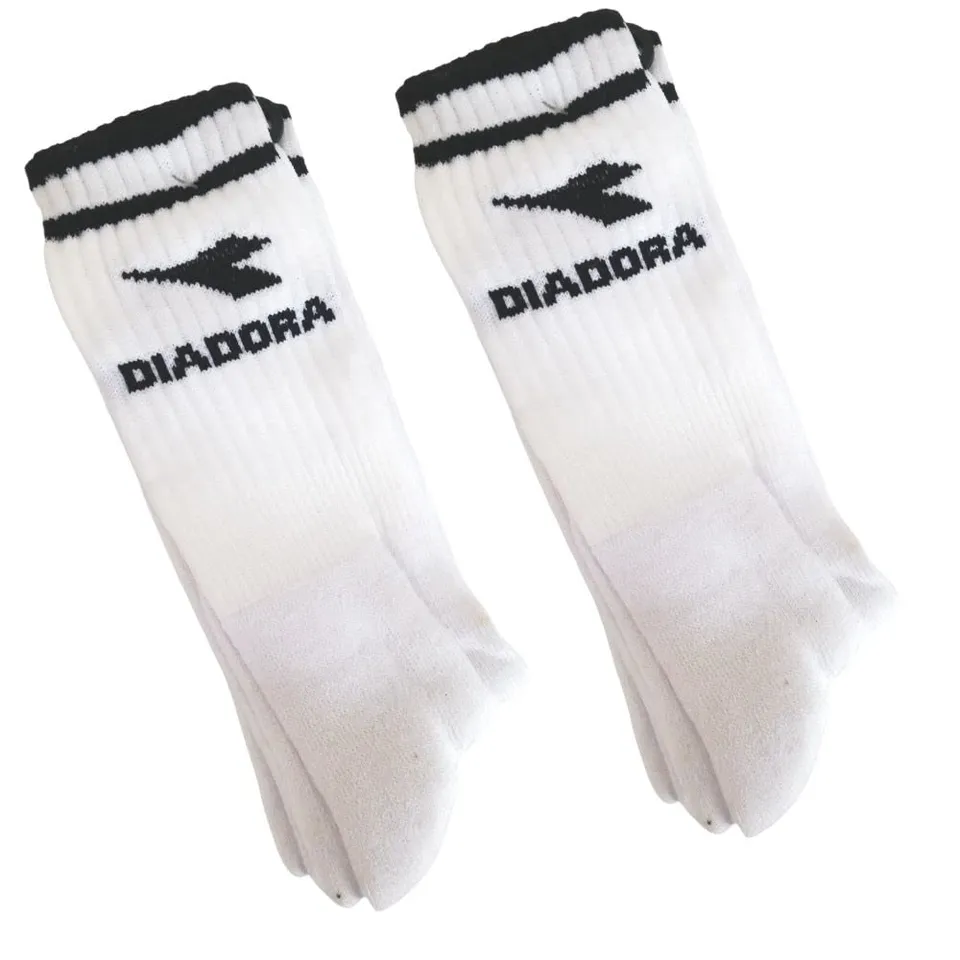 Diadora calzini paddle tennis spugna bianco 39-42 2 paia