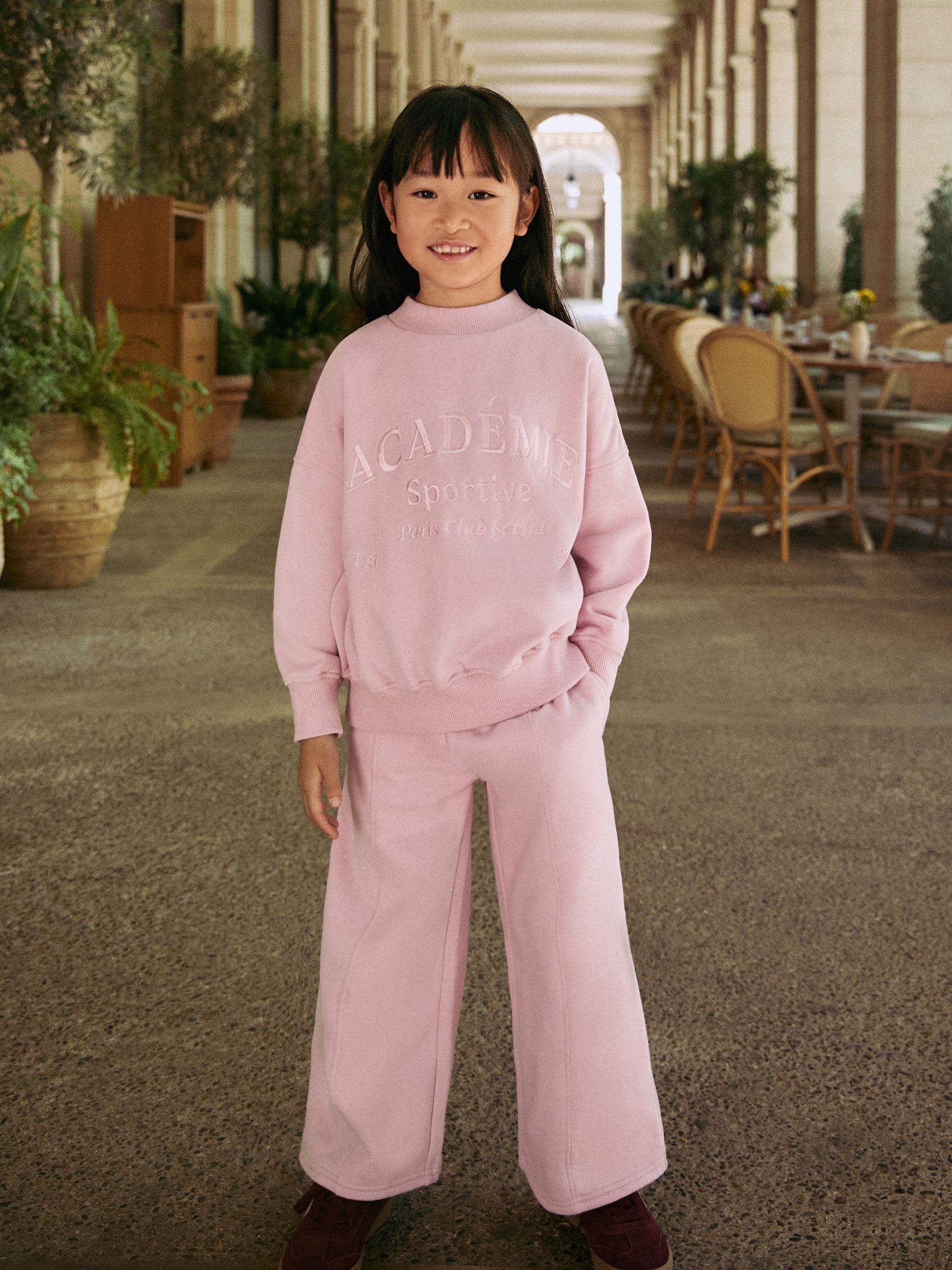 Geo Next completo bambina felpa jogging gamba larga 110