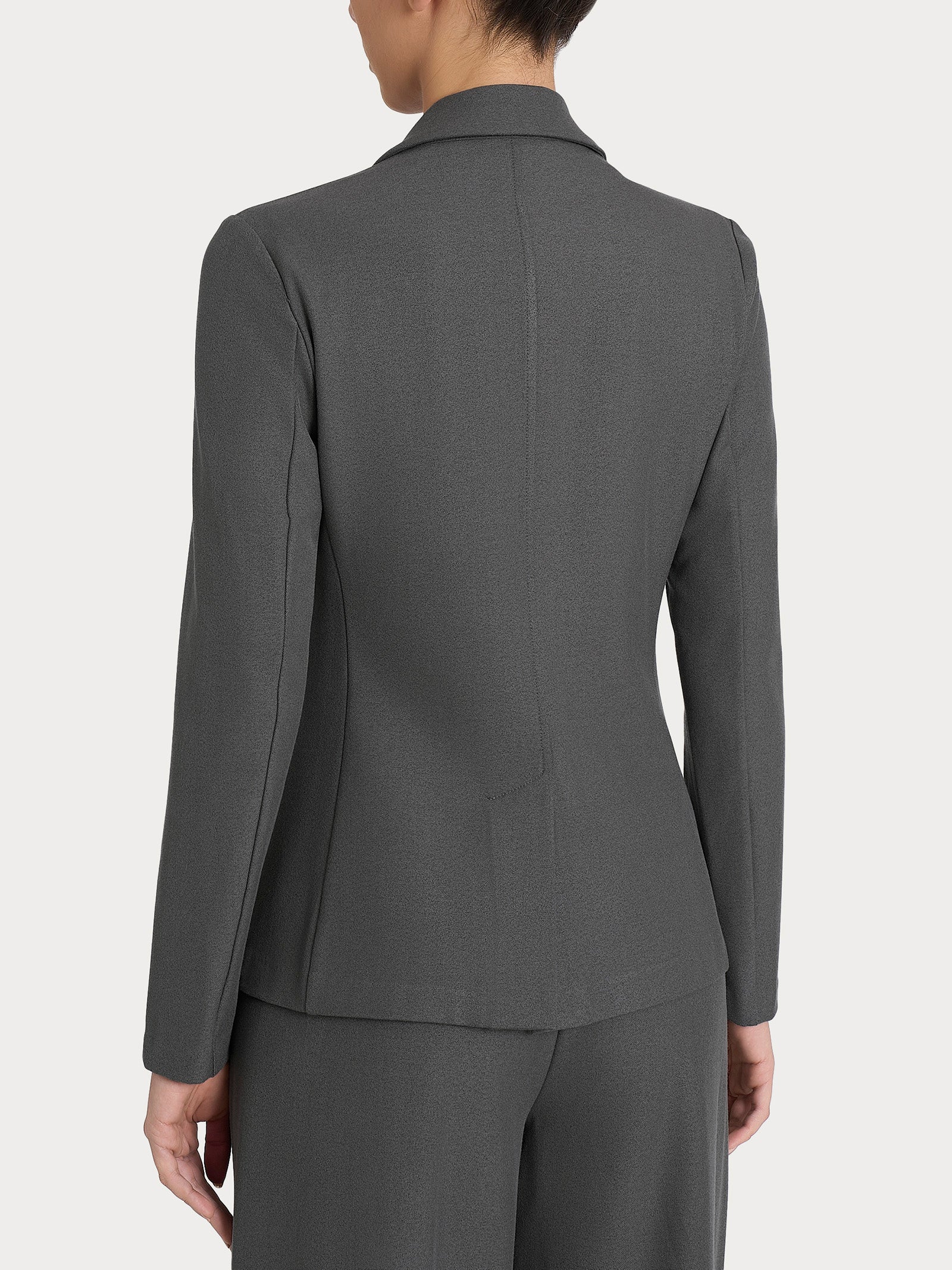 Ragno Flannel Twill blazer due bottoni Ardesia Mel regular
