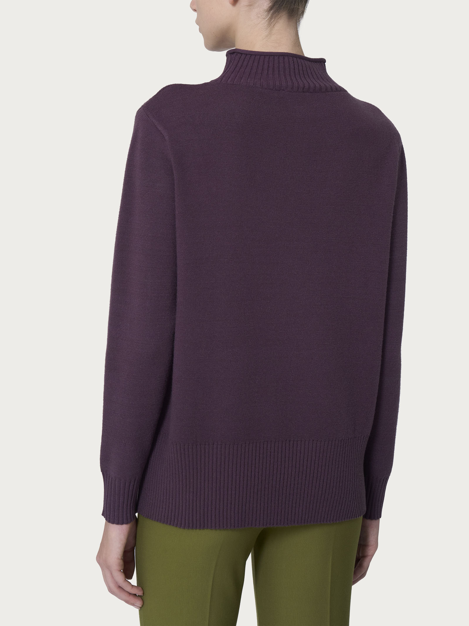 Ragno Lupetto Boxy Super Soft Plum Perfect