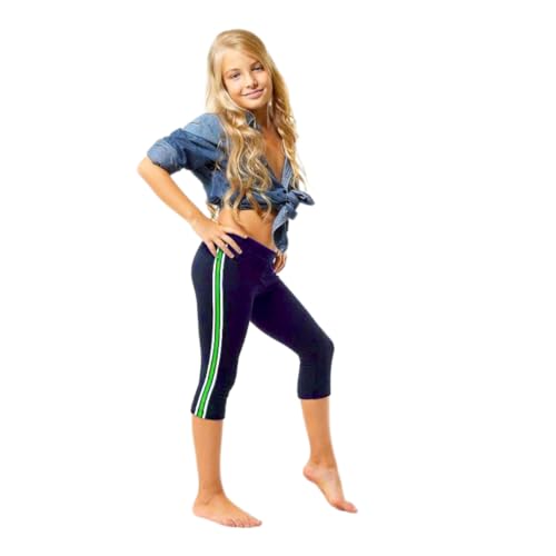 Jadea Girls leggings bimba cotone elasticizzato 3-14 anni