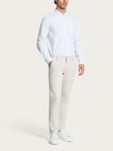 Ragno Comfort Double Twisted Oxford camicia uomo bianca