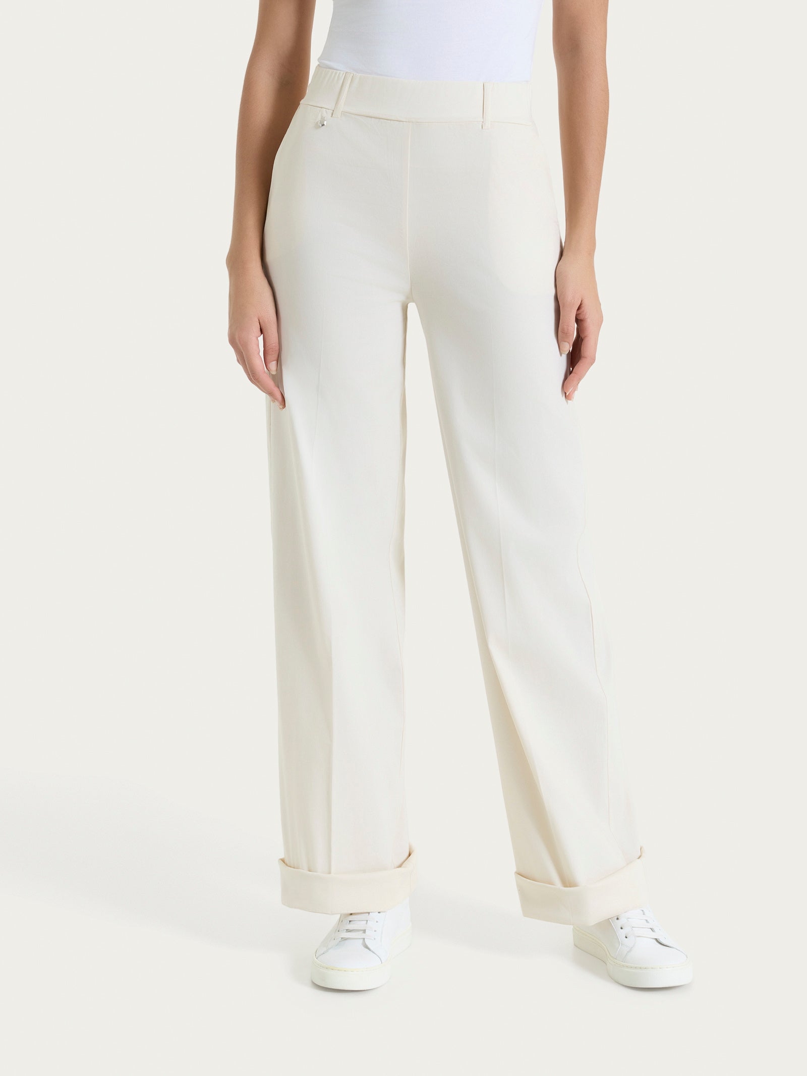 Ragno Super Fresh Pantalone Ampio Tasche Pantaloni Whitecap Gray