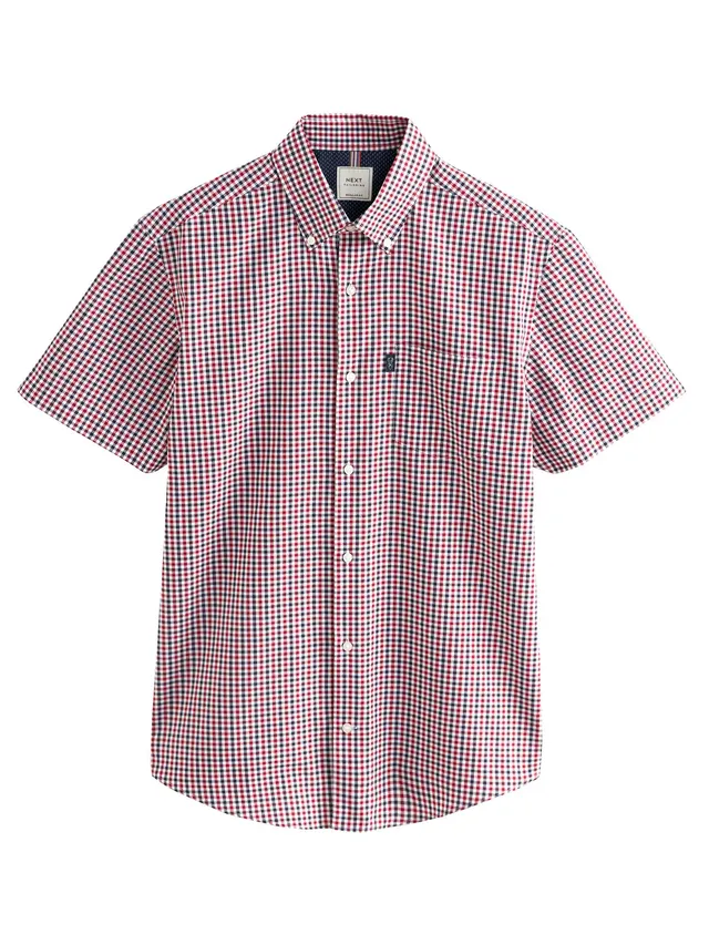 Geo Next camicia uomo oxford maniche corte regular fit