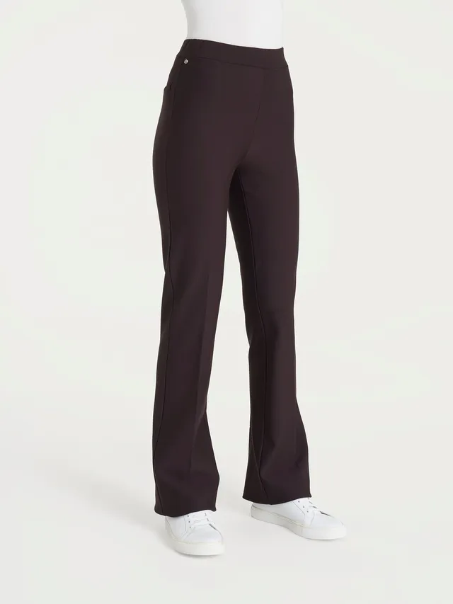 Ragno Compact Pantalone flare pantalone Chocolate scampanato