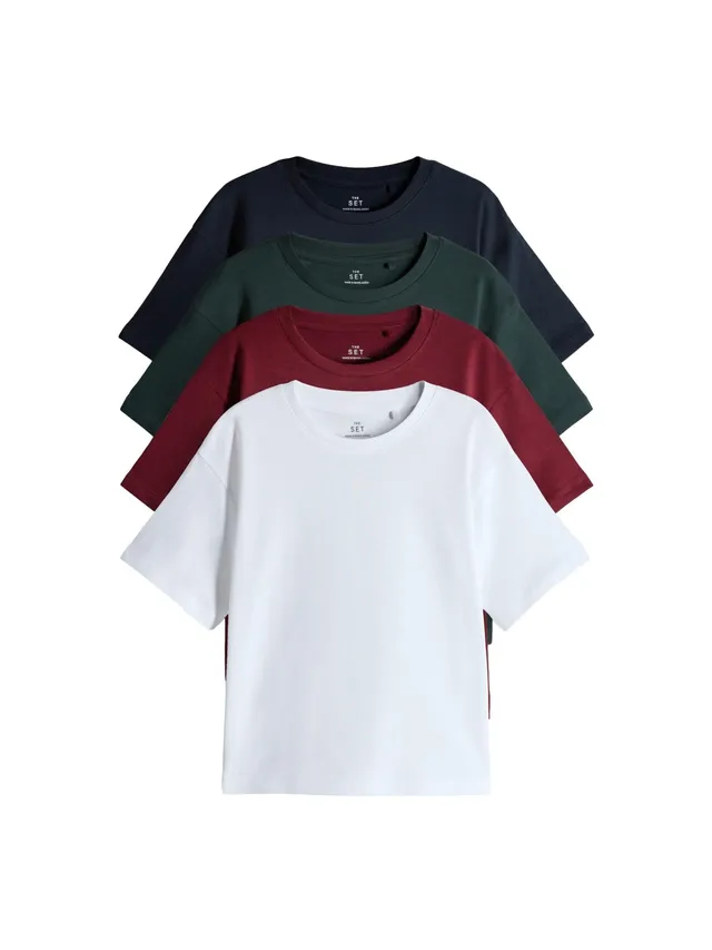 Next The Set t-shirt ragazzo manica corta pack 4