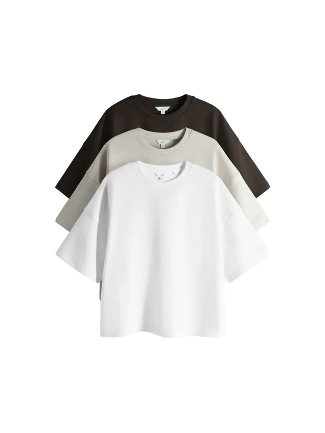 Geo Next The Set t-shirt donna taglio quadrato confezione da 3