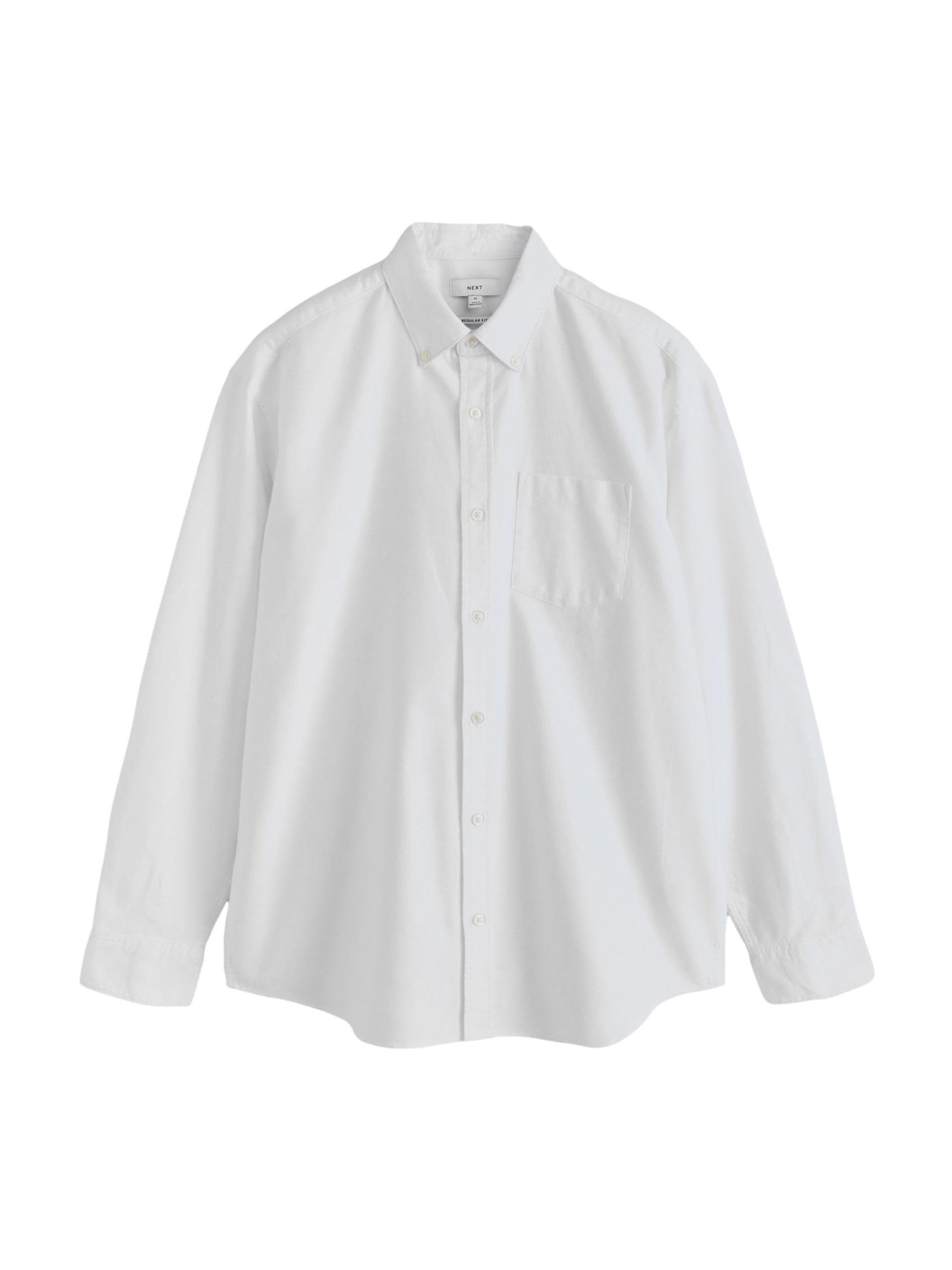Next camicia oxford uomo maniche lunghe spazzolata comoda