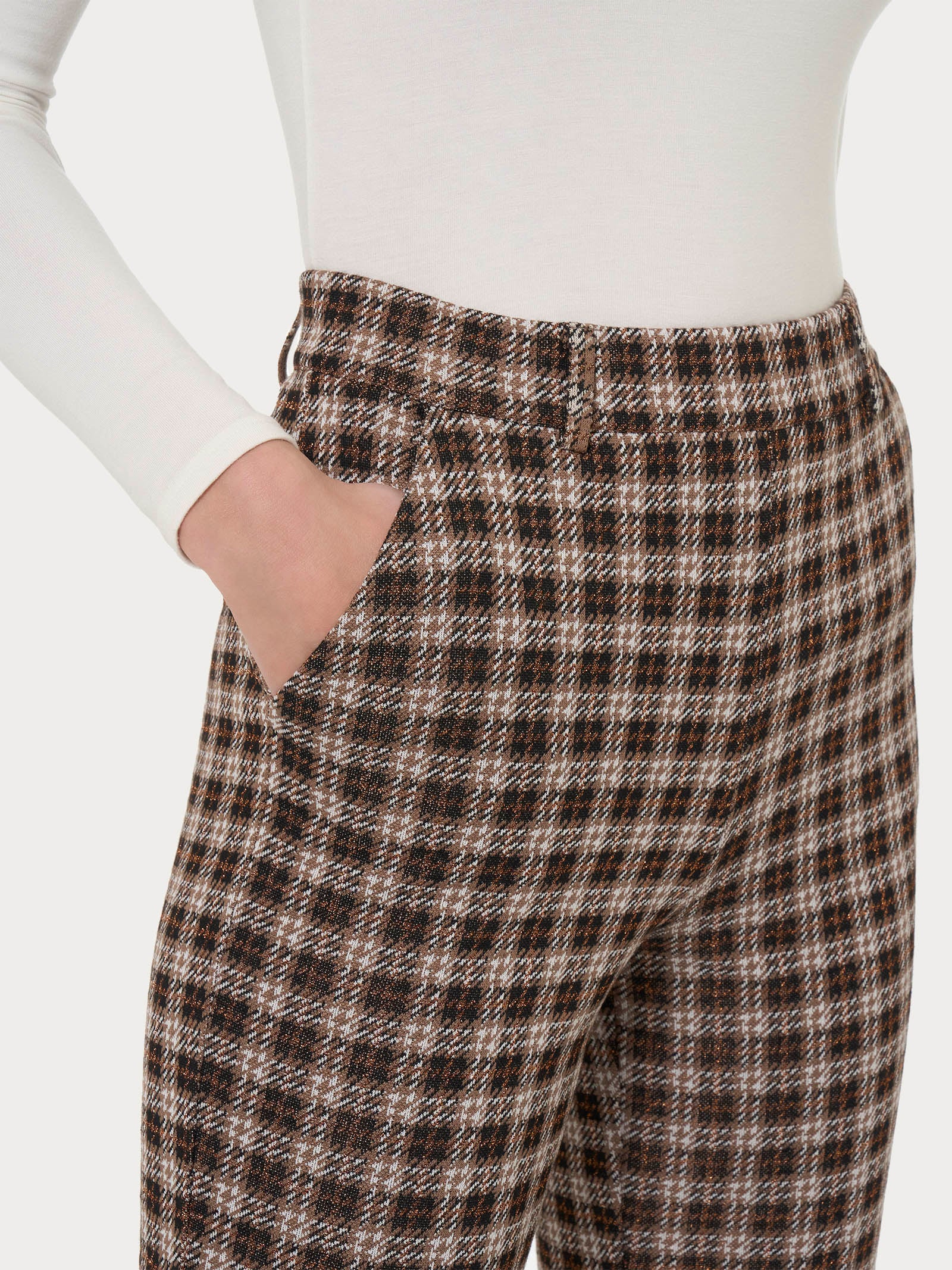 Ragno Compact Pantalone Dritto Eco Jacquard Fant.Nero