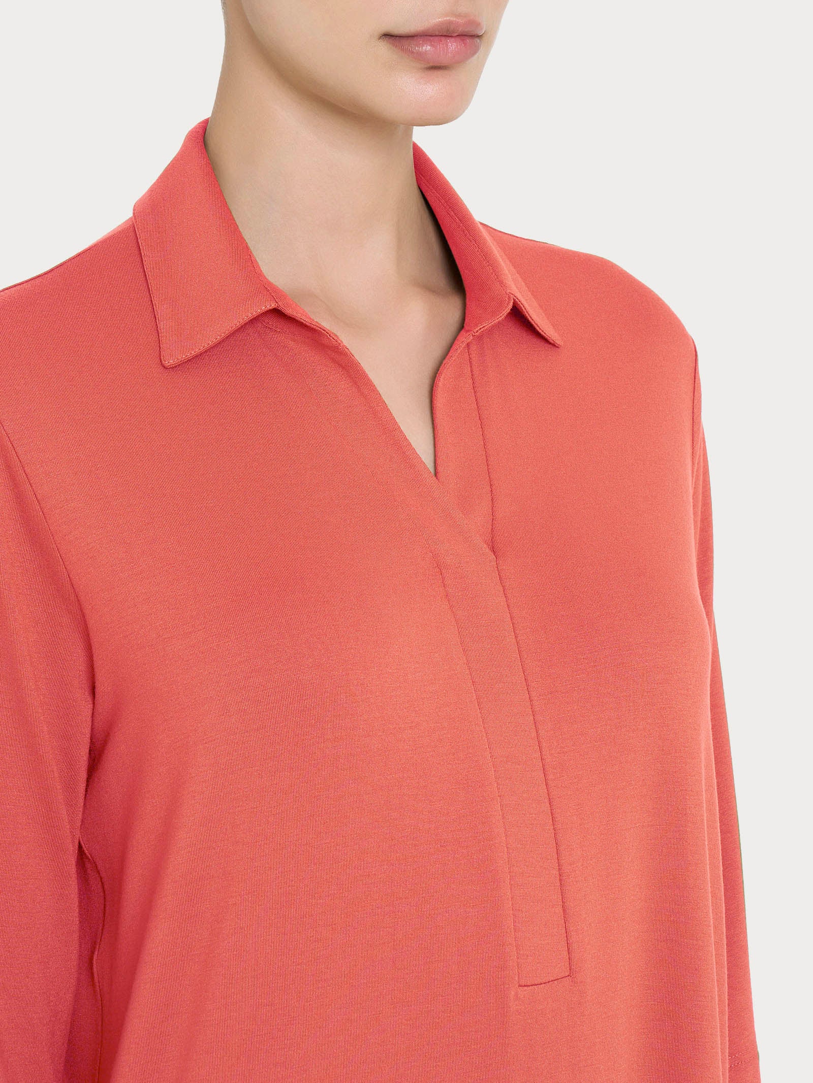 Ragno Viscosa Summer Polo Serafino 3/4 Dubarry jersey