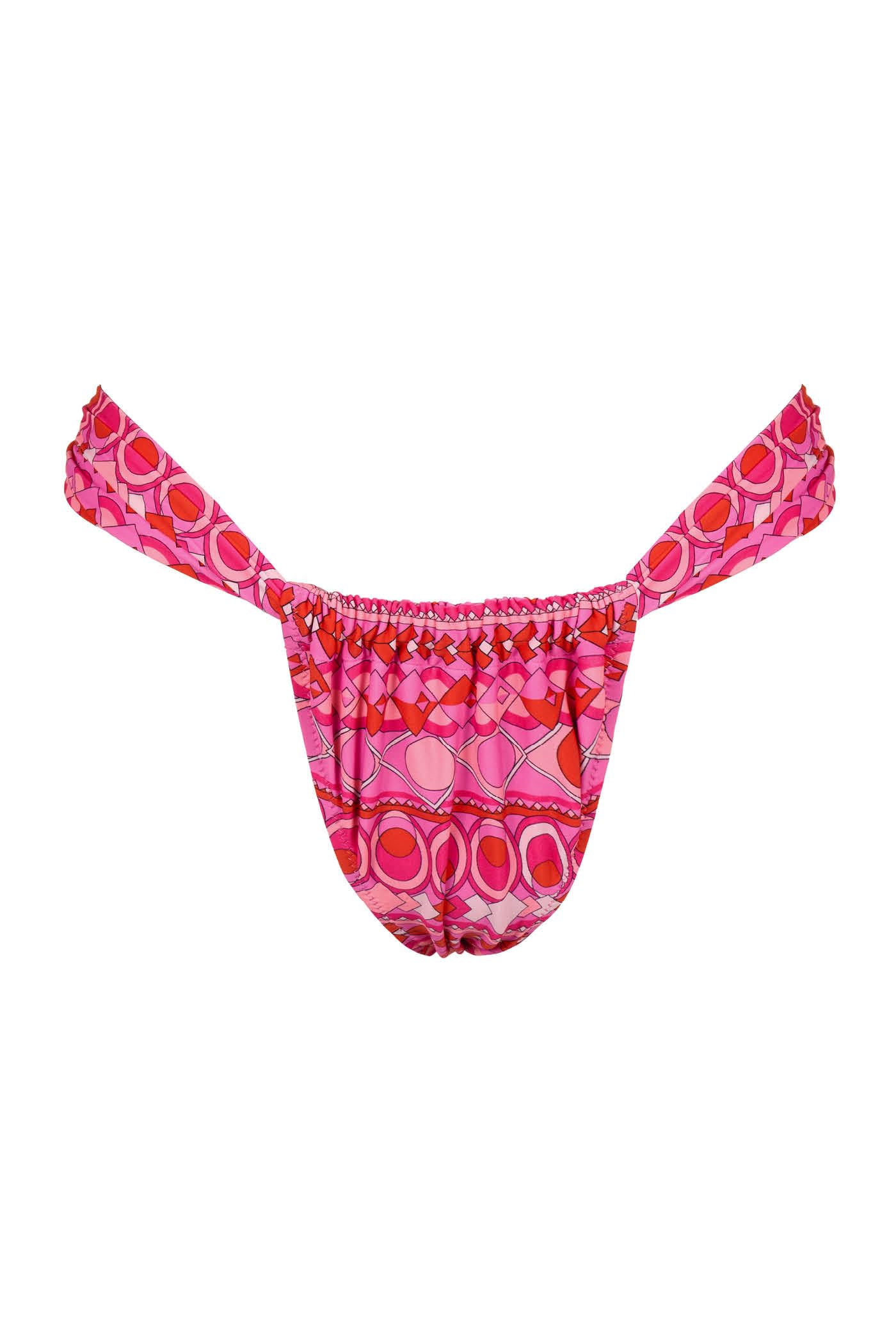 Goldenpoint Groovy slip bikini basso scorrevole geometrico