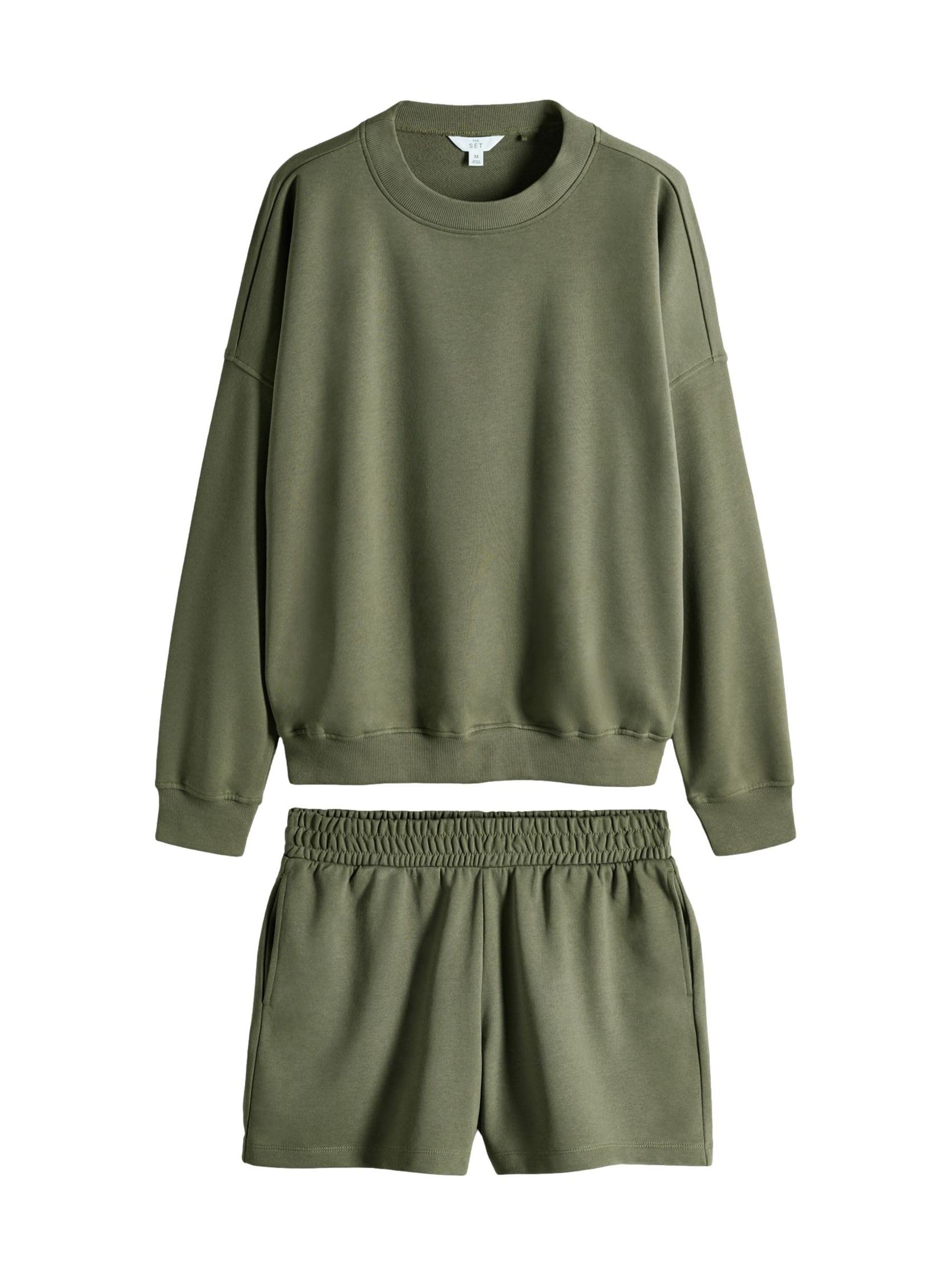 Geo Next The Set completo felpa comoda shorts uso quotidiano