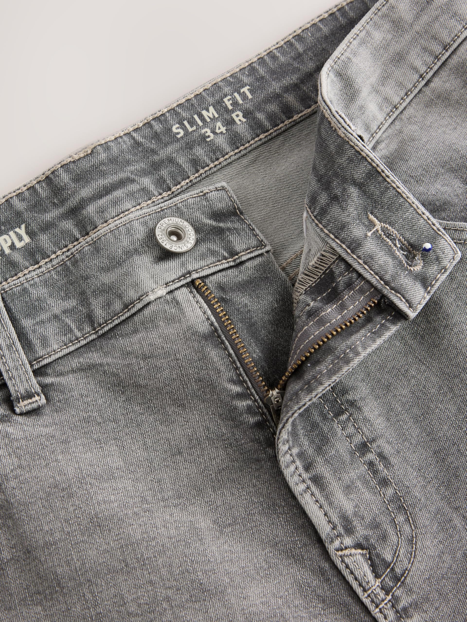 Next Classico jeans uomo elasticizzati grigio W42 L31