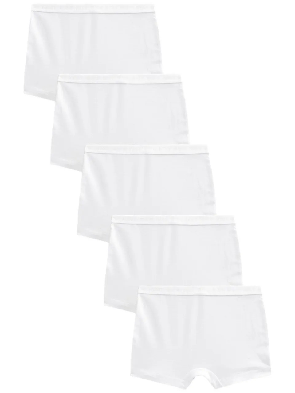 Next ragazza slip boxer cotone 5 pezzi vita alta
