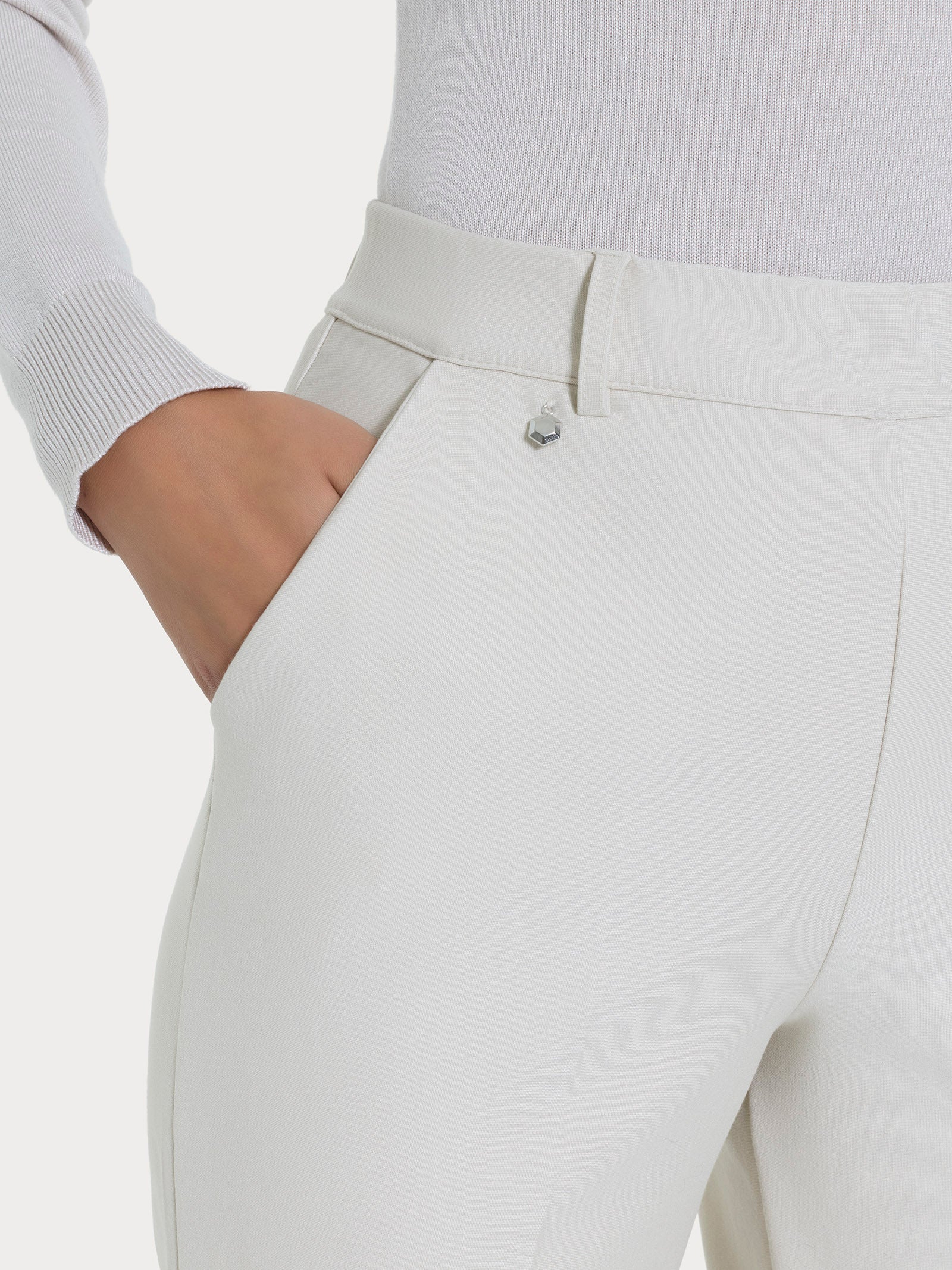 Ragno Compact Pantalone Ampio Champignon gamba larga