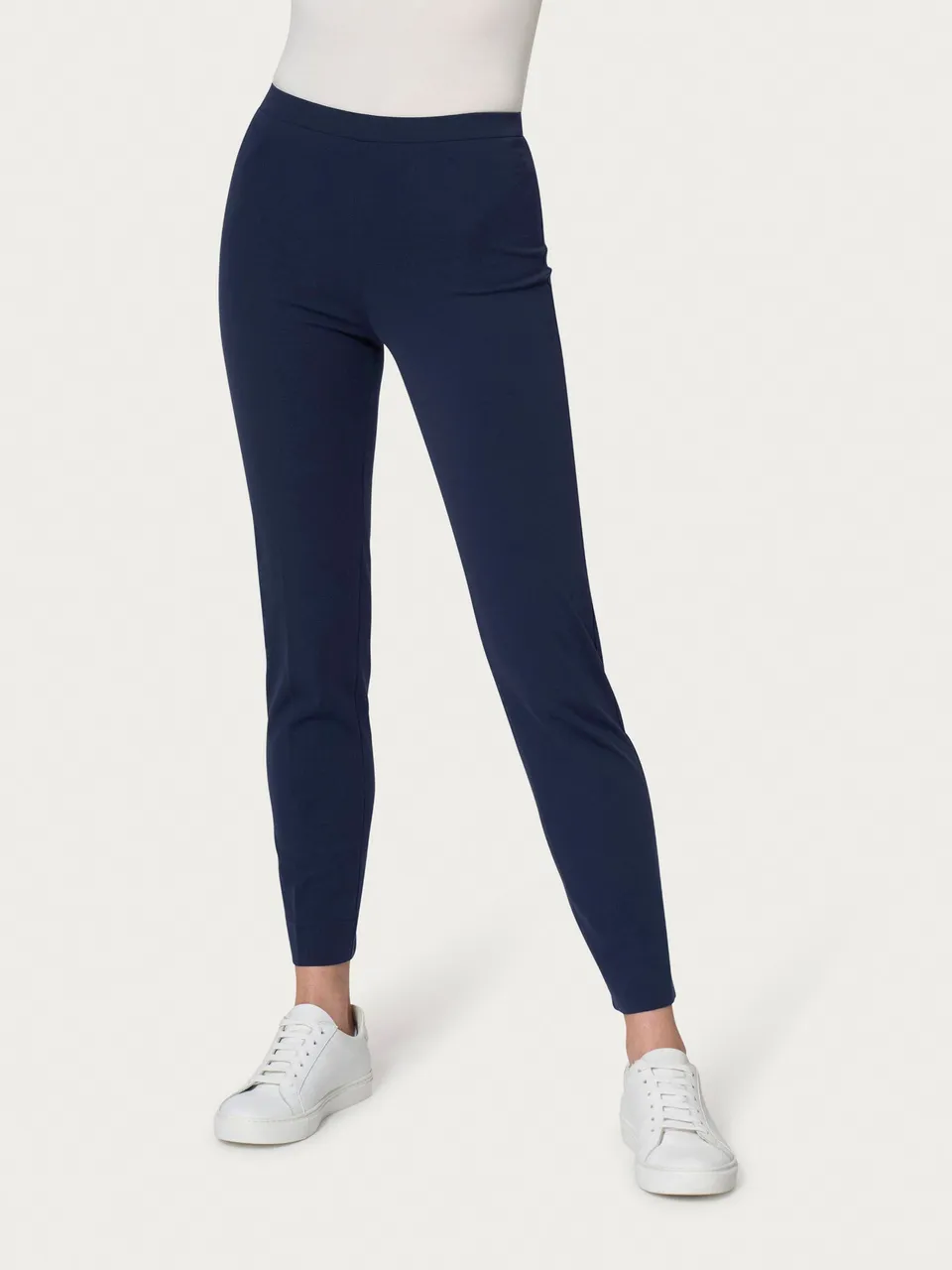 Ragno Compact Light pantalone sigaretta donna Bleu
