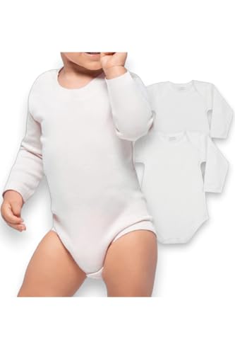 Lady C Baby LP Body Neonato 3 Anni Cotone 2pz Manica Lunga