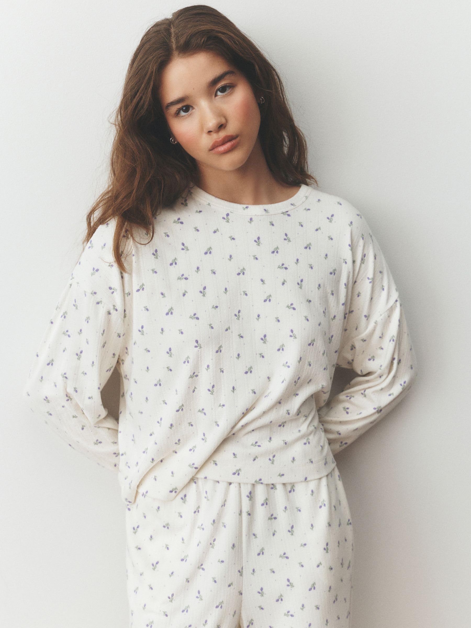 Next pigiama donna maniche lunghe XL traforato