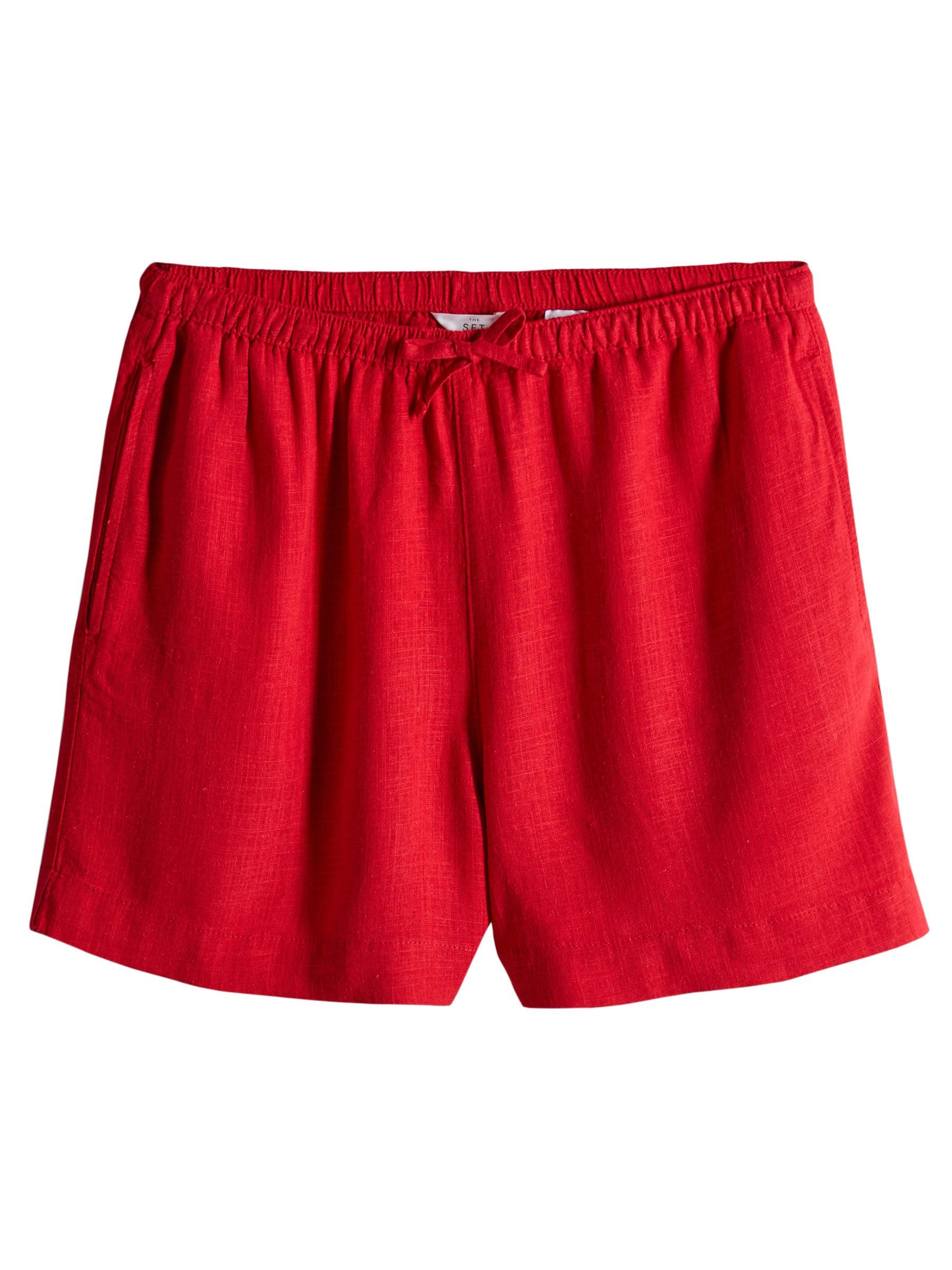 Geo Next The Set Senza Chiusura Shorts Lino Donna