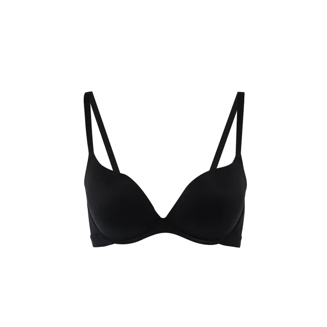 Maria Grazia Severi Essential reggiseno t-shirt nero senza cuciture