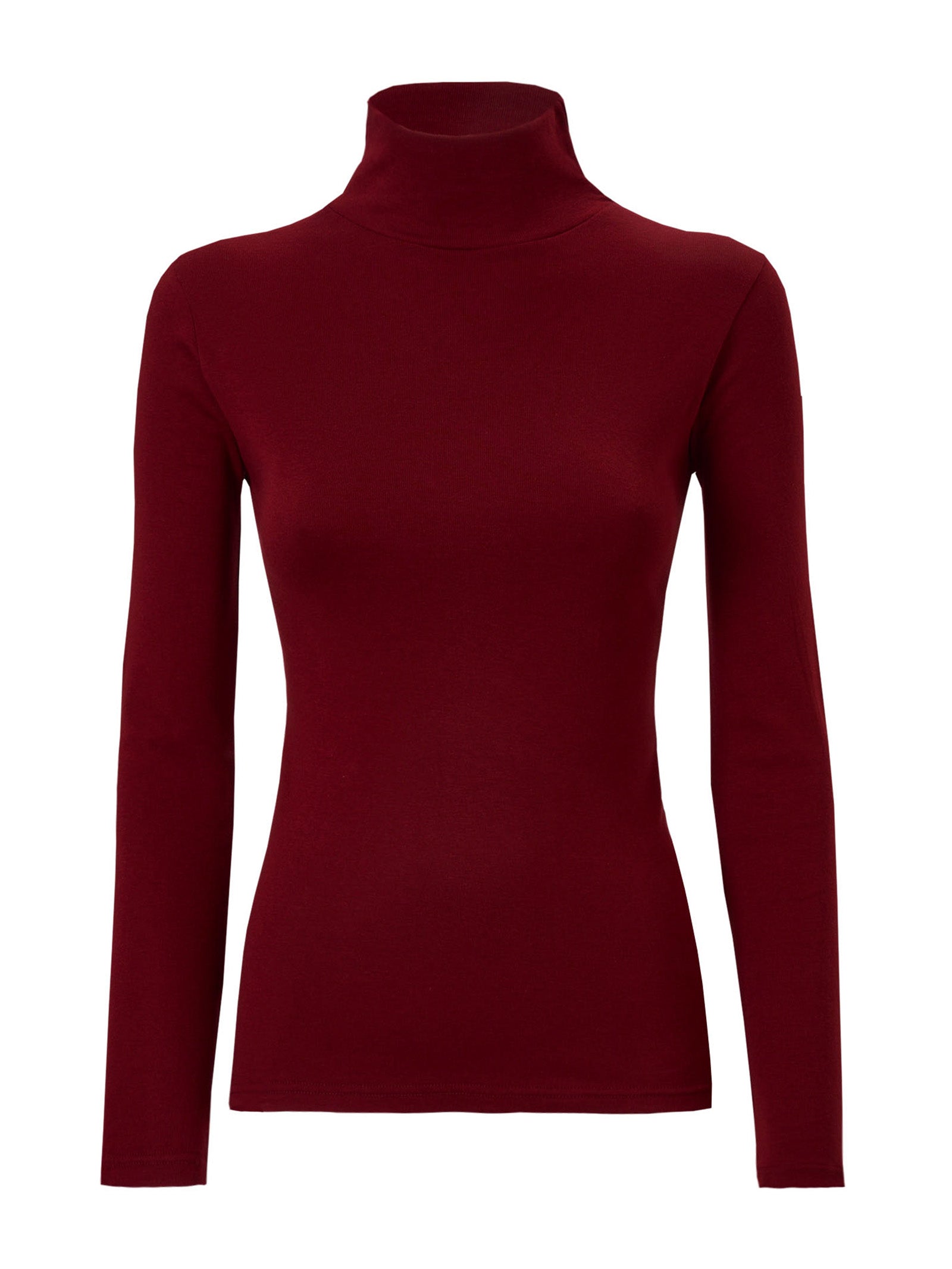 Ragno Thermo Cotton Lupetto cotone garzato Granata donna