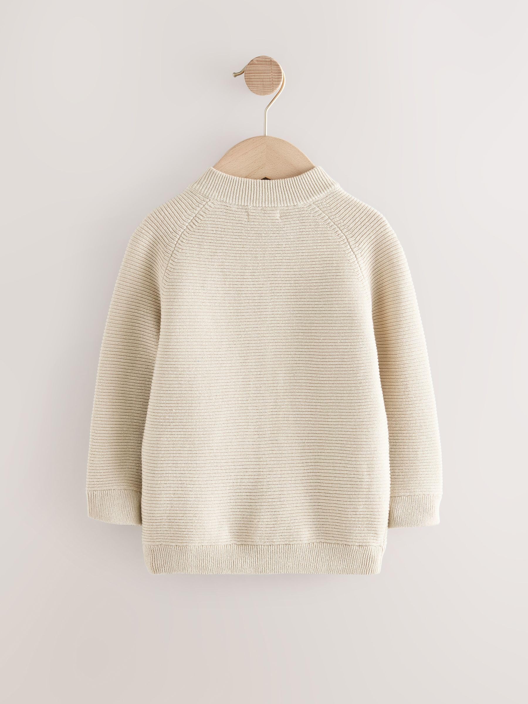 Next cardigan zip bambino 98-104 cotone
