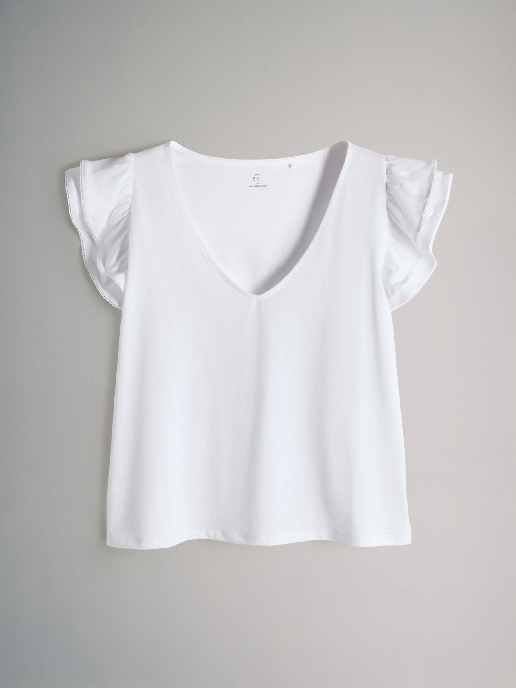 Geo Next The Set T-shirt scollo a V donna 3 pezzi XS volant