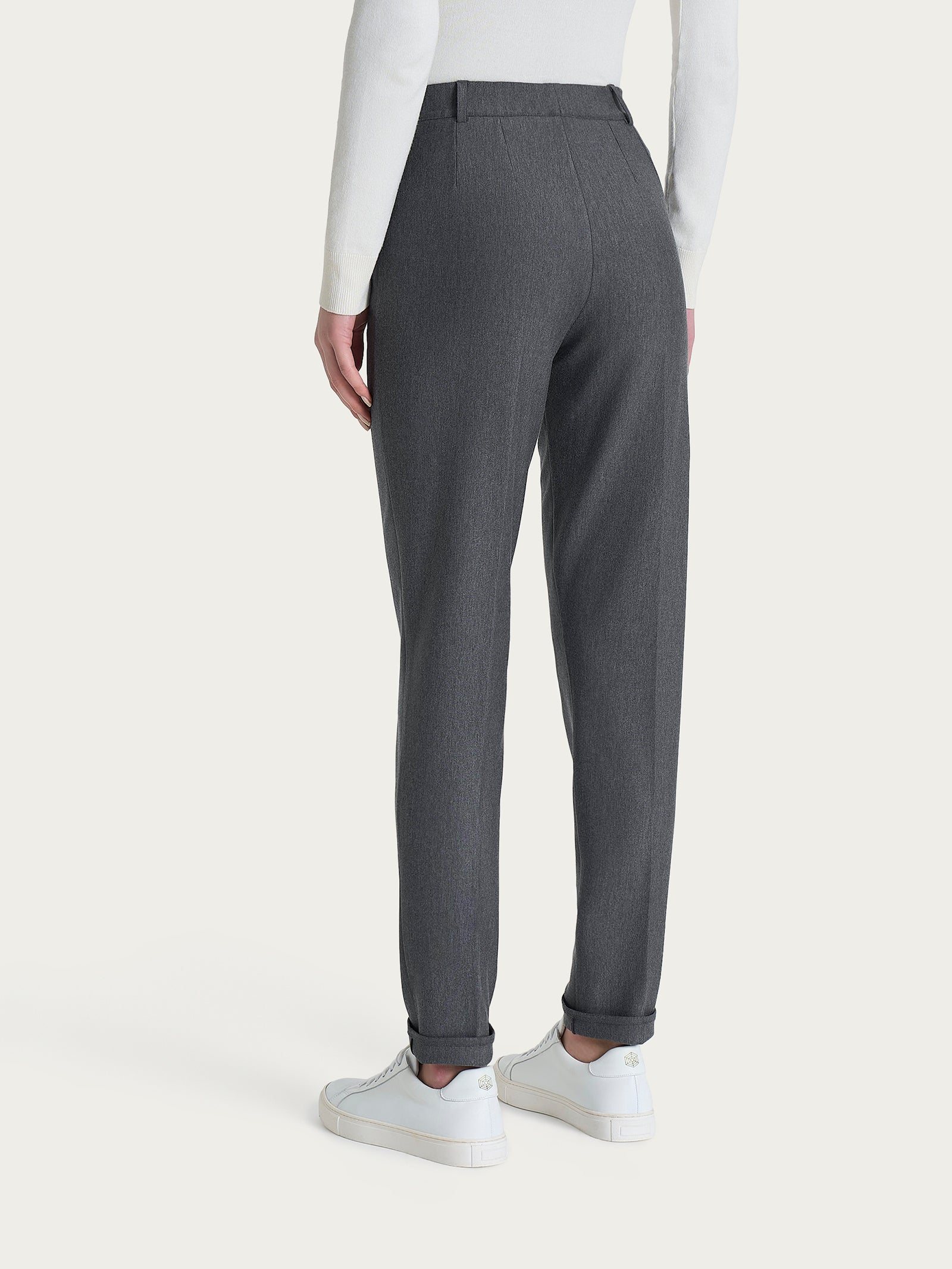 Ragno Compact The Chino pantalone Ardesia Mel. slim