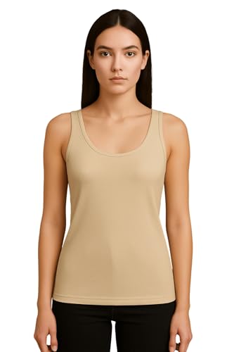 Lady C Canotta Donna Micromodal Spalla Larga Comoda