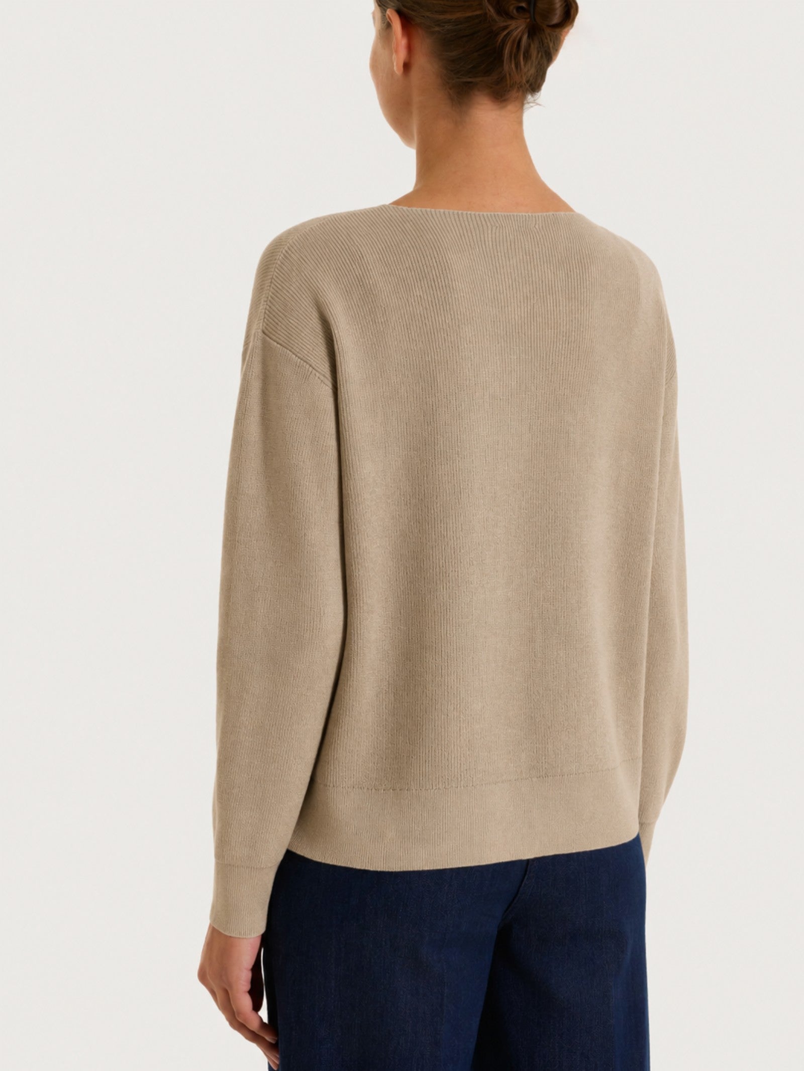 Ragno Four Seasons maglia donna grigia girocollo