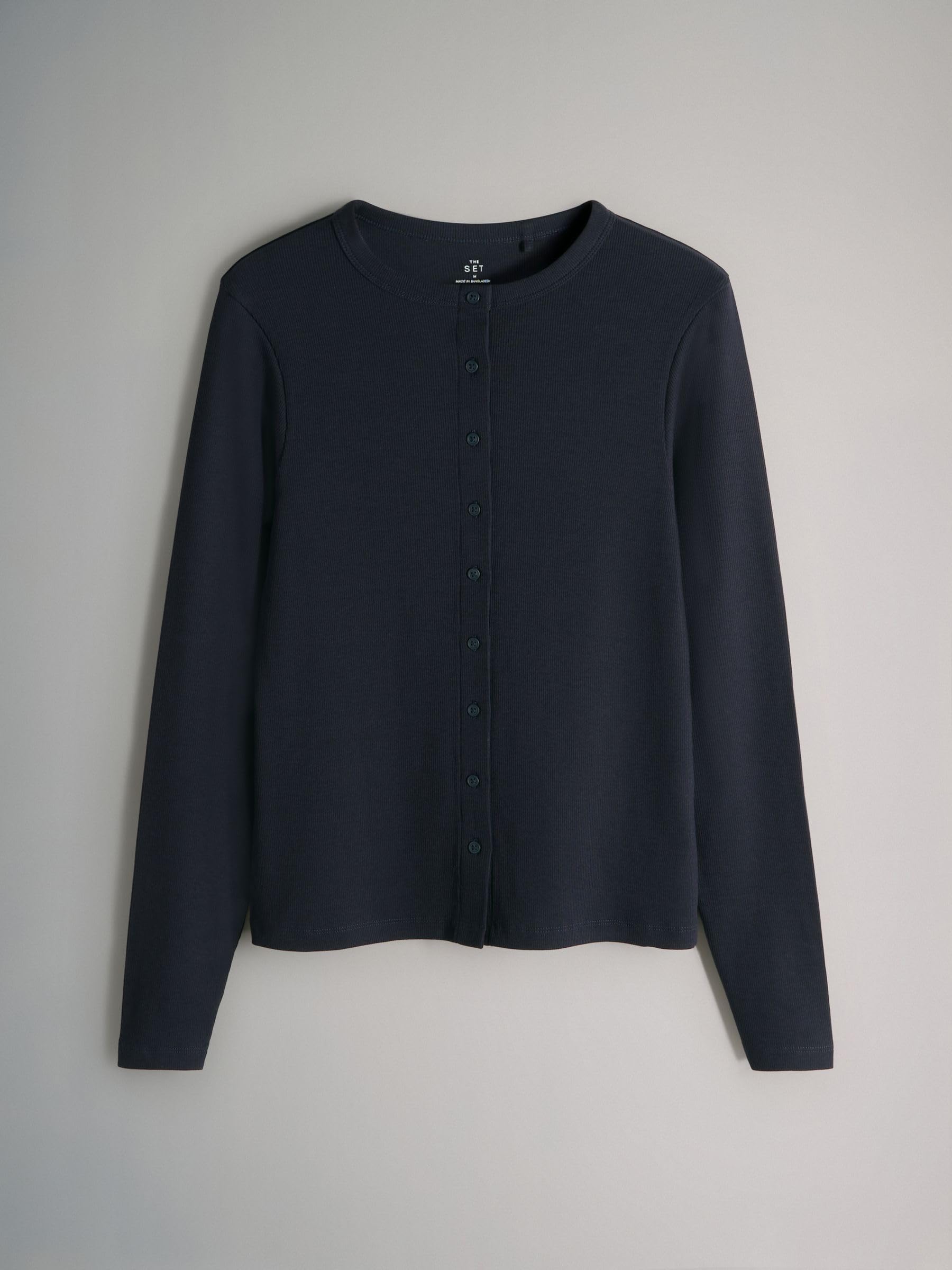 Geo Next THE SET Magliette Bottoni Donna 4 Pezzi Maniche Lunghe