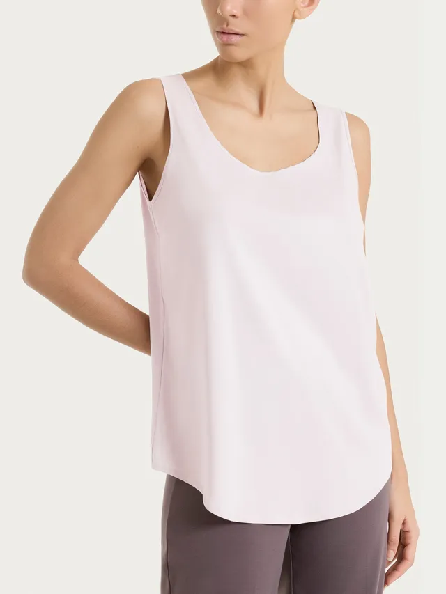 Ragno Gem top spalla larga voile violet Hushed Violet