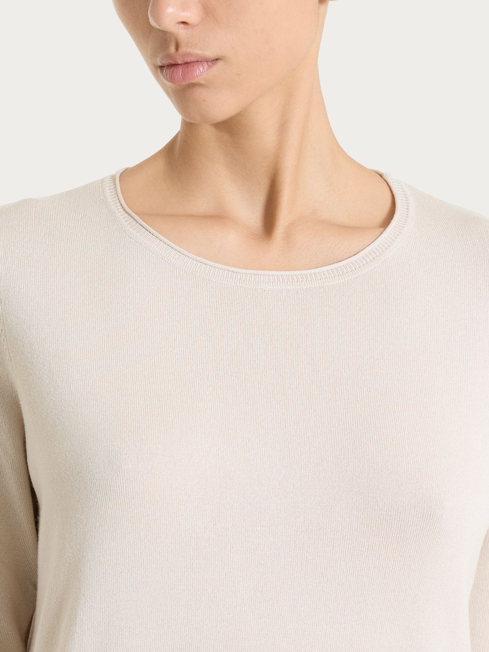 Ragno Summertime maglia girocollo champignon manica lunga