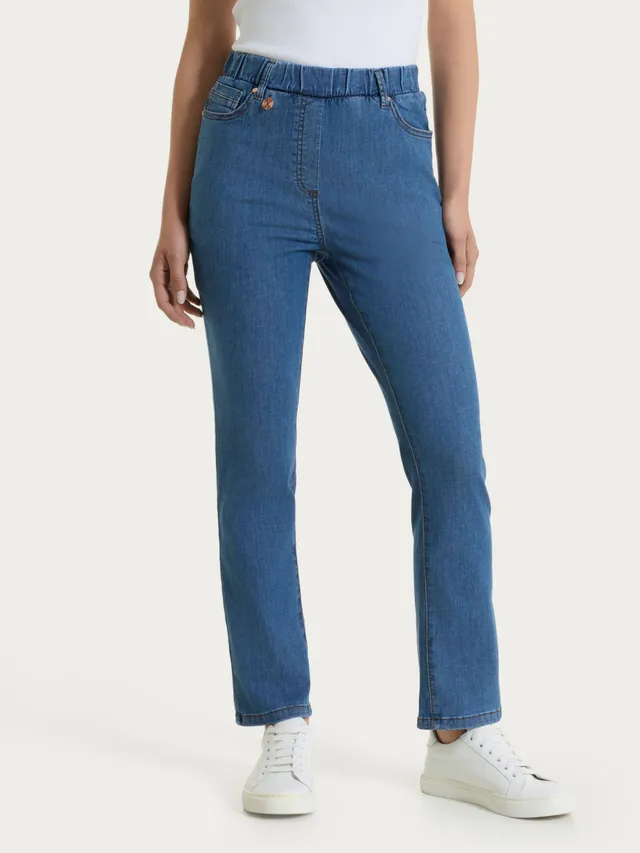 Ragno Jeans Gamba Dritta Light Denim Donna Delave