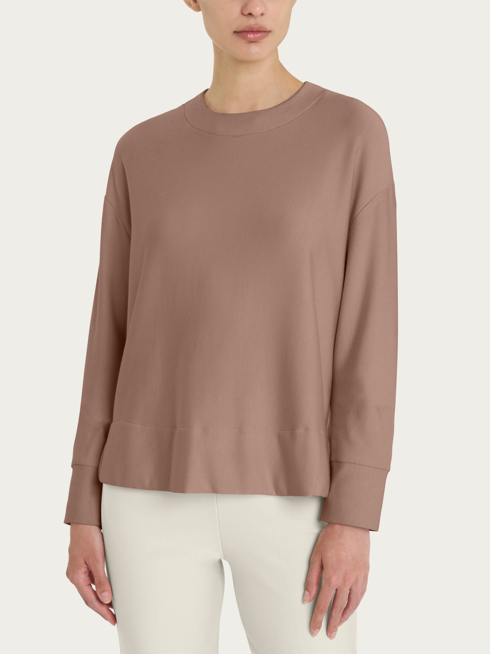 Ragno Comfort Felpa corta girocollo Pine Bark