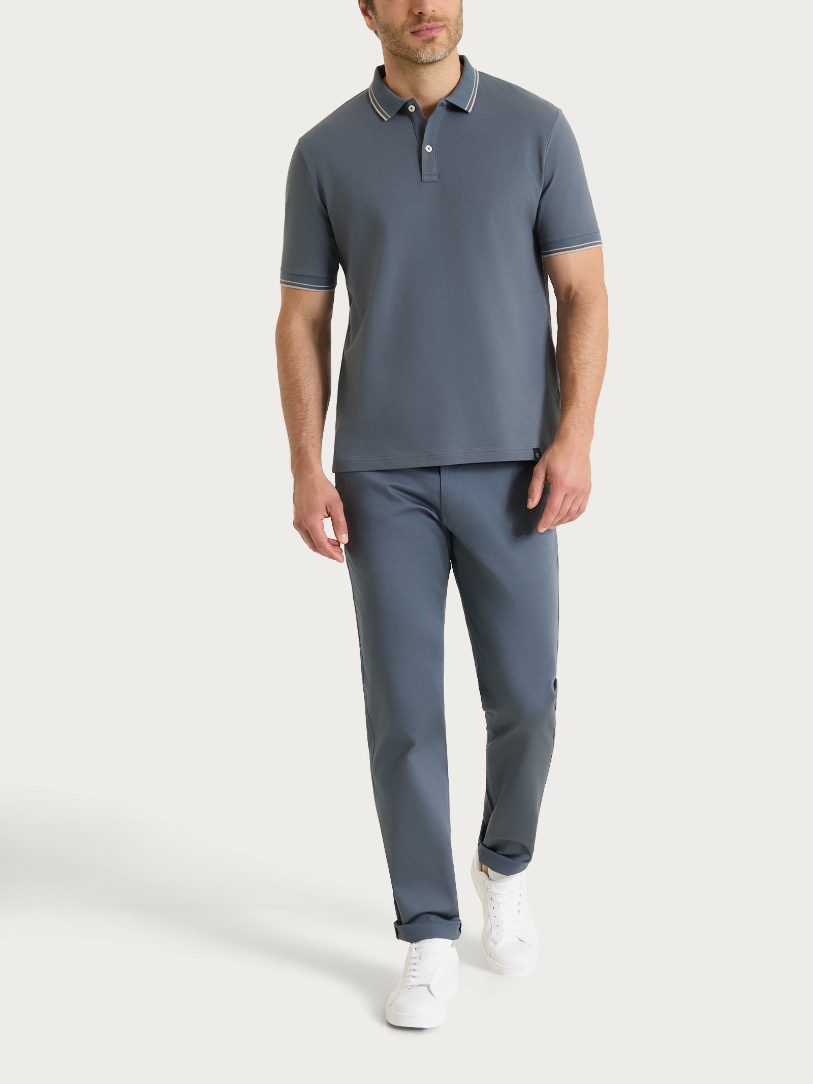 Ragno Eco Cotton polo Fant. Turbulence piquet uomo